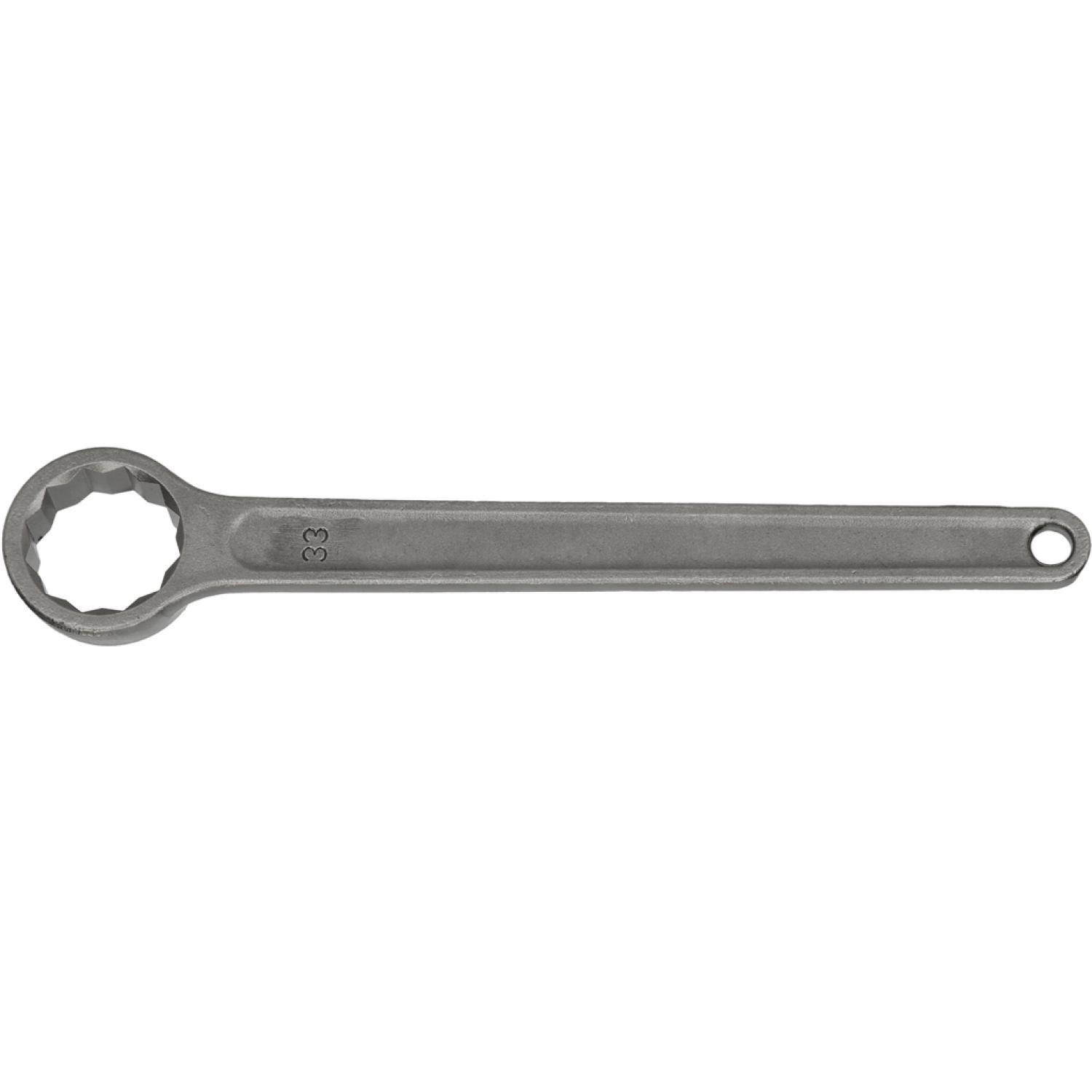 Односторонний накидной ключ, прямой, 80 mm