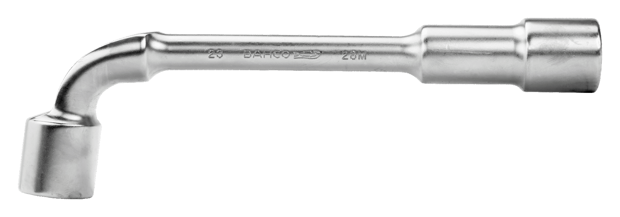 картинка Двойной торцевой ключ метрических размеров, изогнутый BAHCO 28M-15 от магазина "Элит-инструмент"