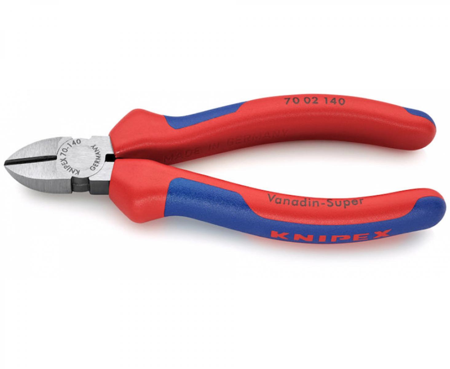 Кусачки боковые в блистере Knipex KN-7002140SB