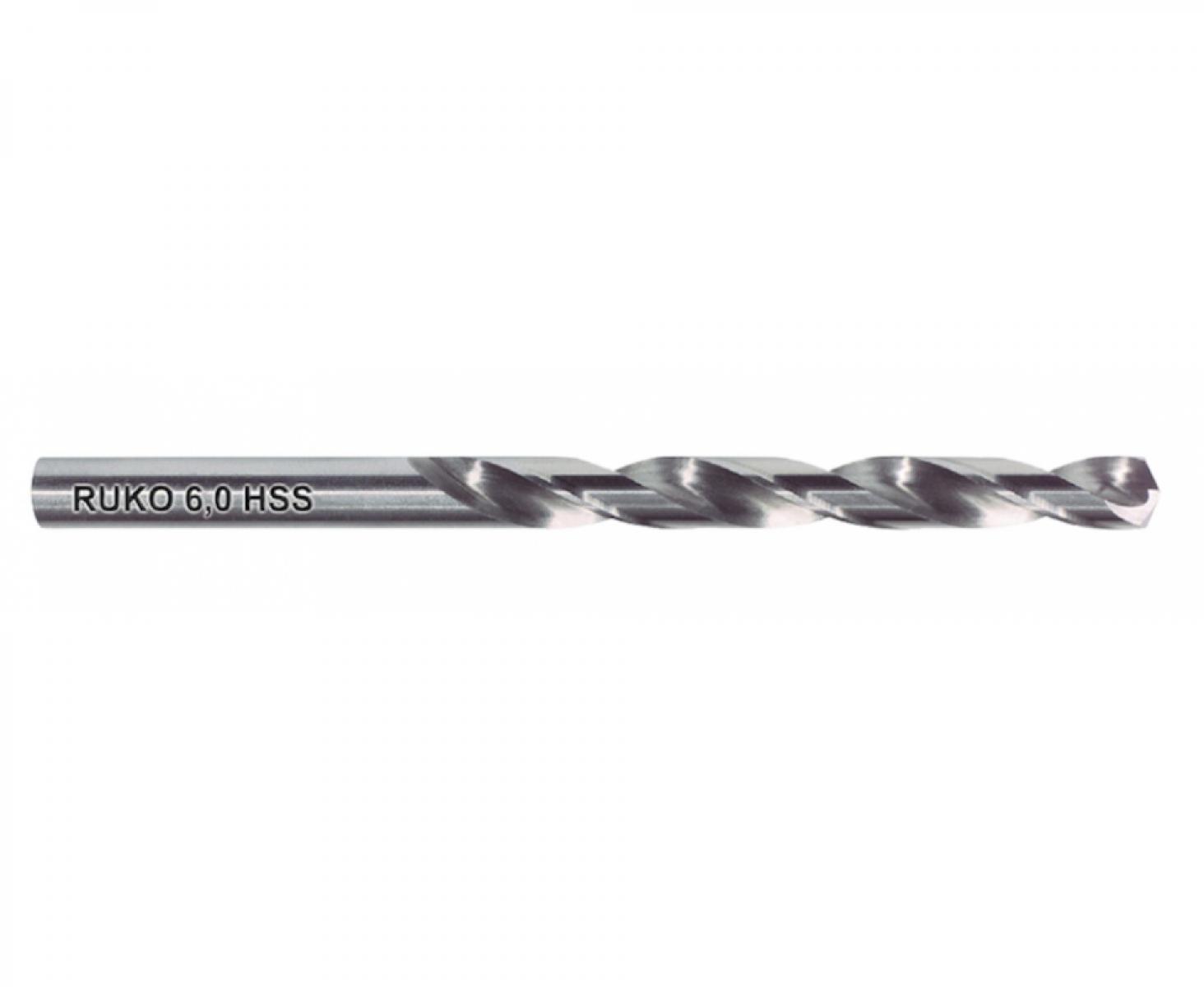 картинка Сверло по металлу шлифованное Ruko HSS-G 10,5 х 133 мм 214105 (5 шт) от магазина "Элит-инструмент"