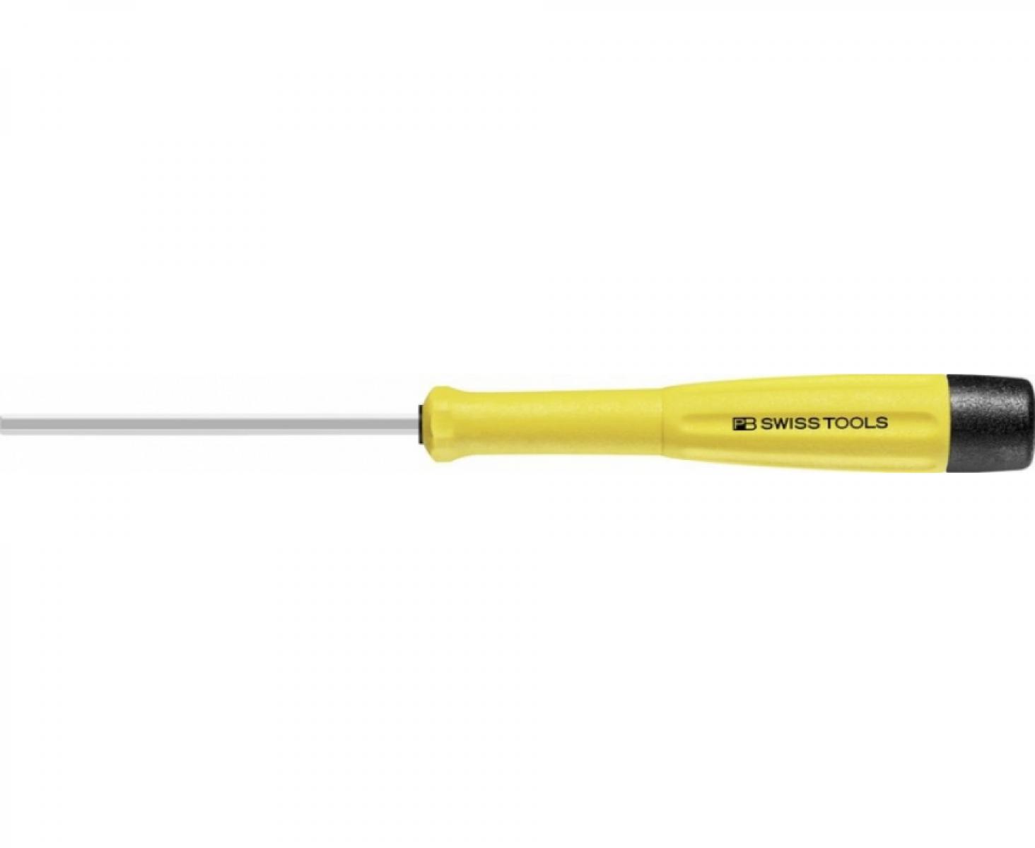 картинка Отвертка прецизионная антистатическая HEX ESD PB Swiss Tools PB 8123.2-80 ESD M2 от магазина "Элит-инструмент"