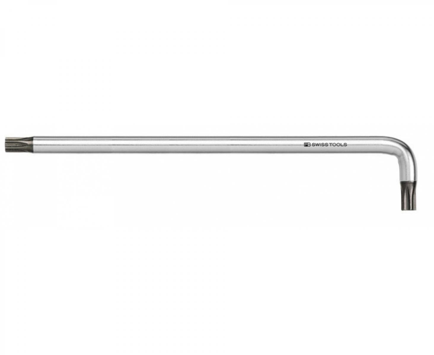 картинка Ключ штифтовый TORX BO длинный PB Swiss Tools PB 411.B 8 T8H от магазина "Элит-инструмент"