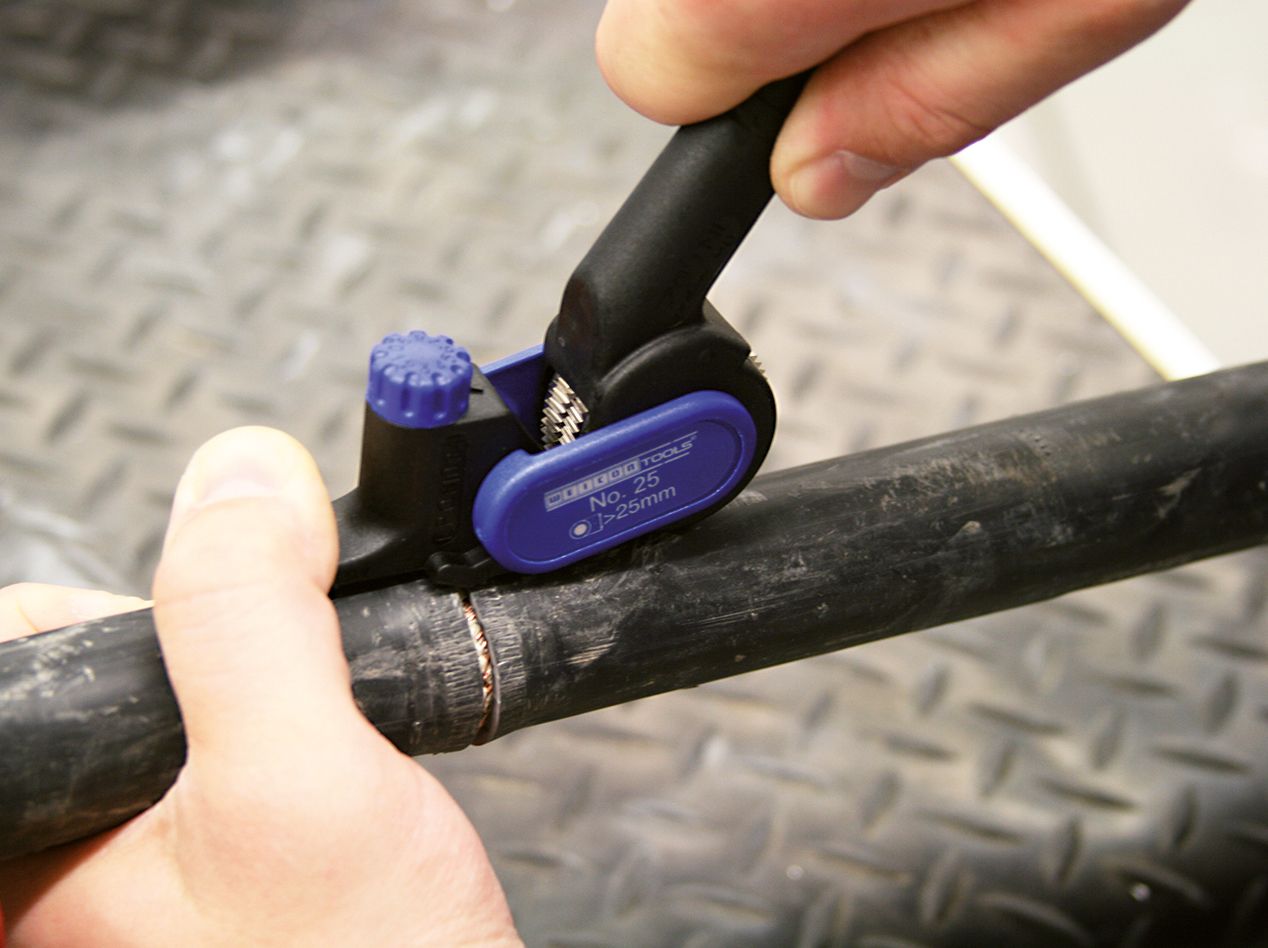 картинка Dismantling Tool No. 25 для снятия оболочки кабеля (wcn52000025) от магазина "Элит-инструмент"