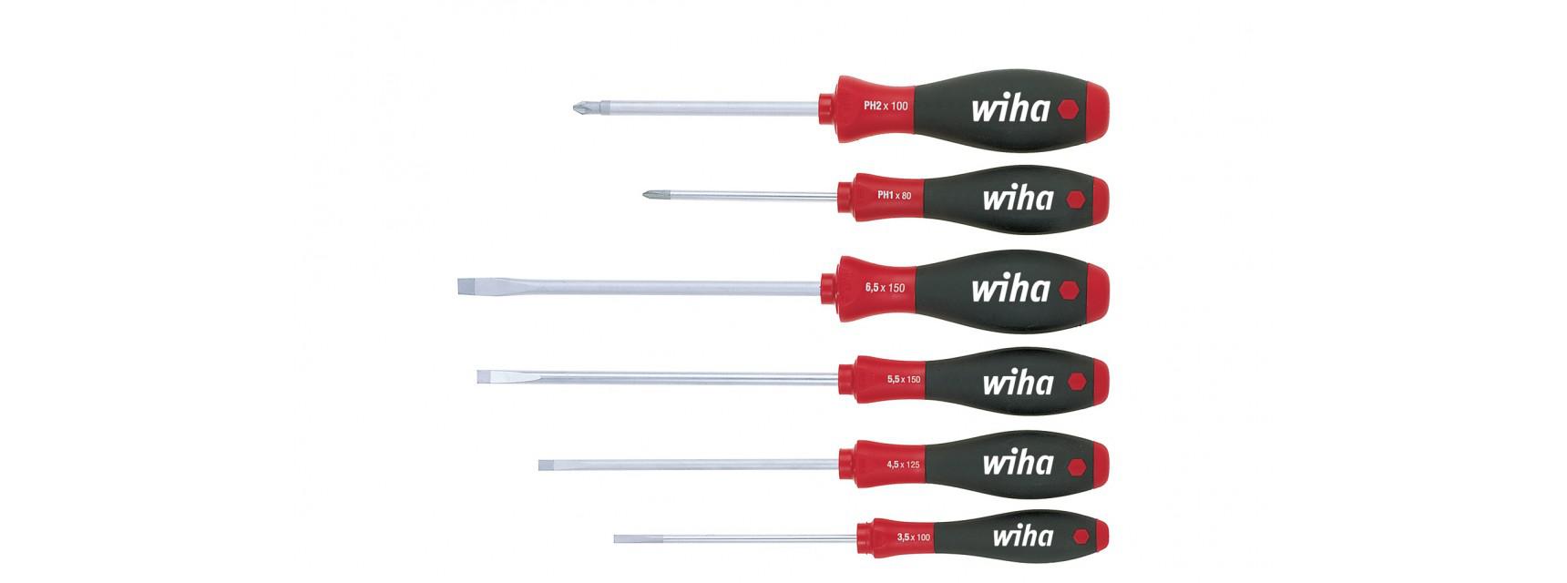 картинка Набор отверток SoftFinish® 302 HK6 SO WIHA 07152 от магазина "Элит-инструмент"