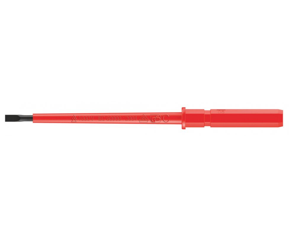 картинка Отвертка Wera Kraftform Kompakt VDE 60 i WE-003403 0.8 х 4.0 х 154 шлицевая от магазина "Элит-инструмент"