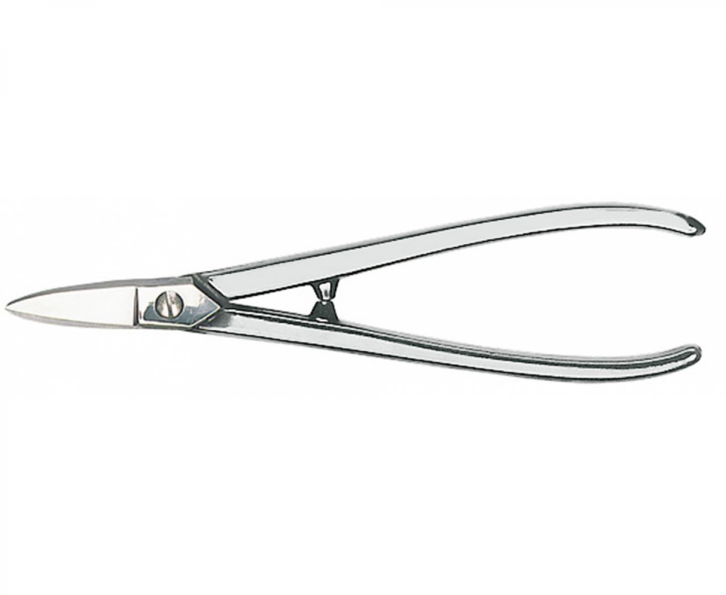 картинка Ювелирные ножницы с прямыми лезвиями и открытыми рукоятками Erdi ER-D72-1 от магазина "Элит-инструмент"