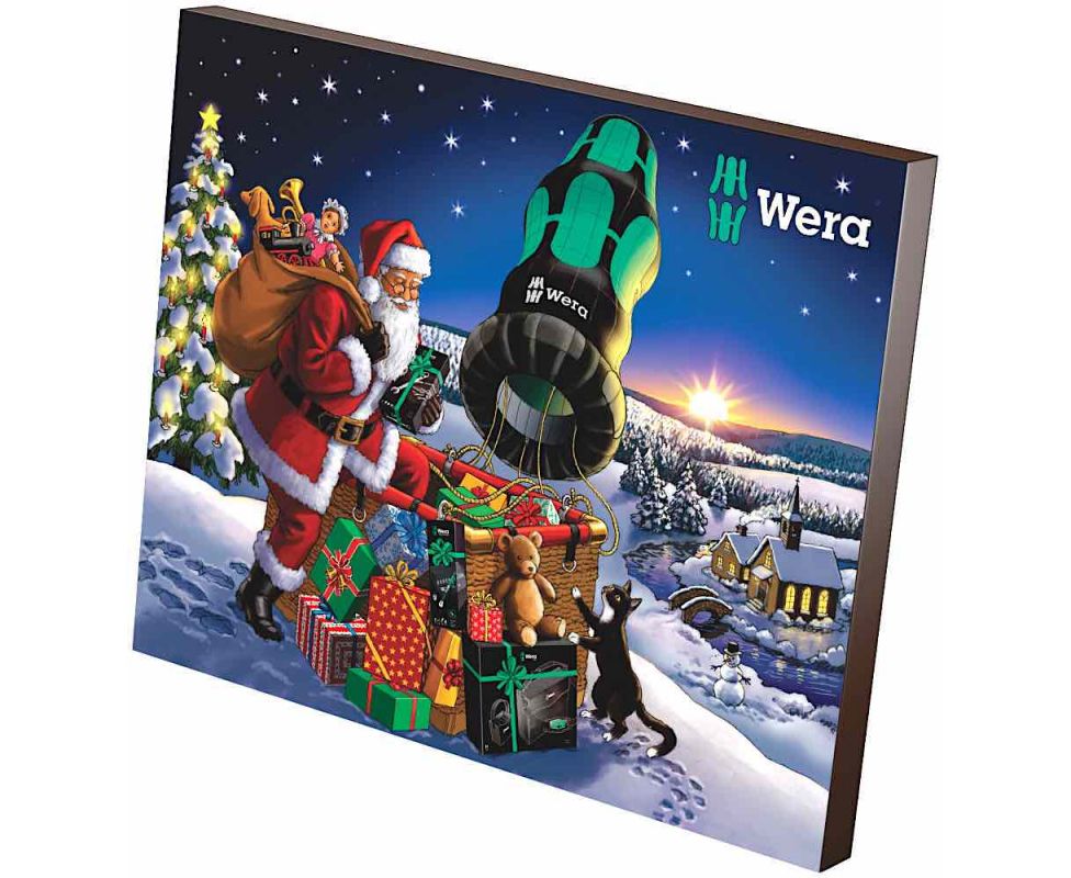 картинка Рождественский календарь 2020 Wera WE-05136601001 от магазина "Элит-инструмент"