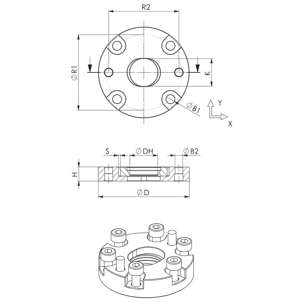 картинка Зажимная втулка для меча АМF 571106 от магазина "Элит-инструмент"