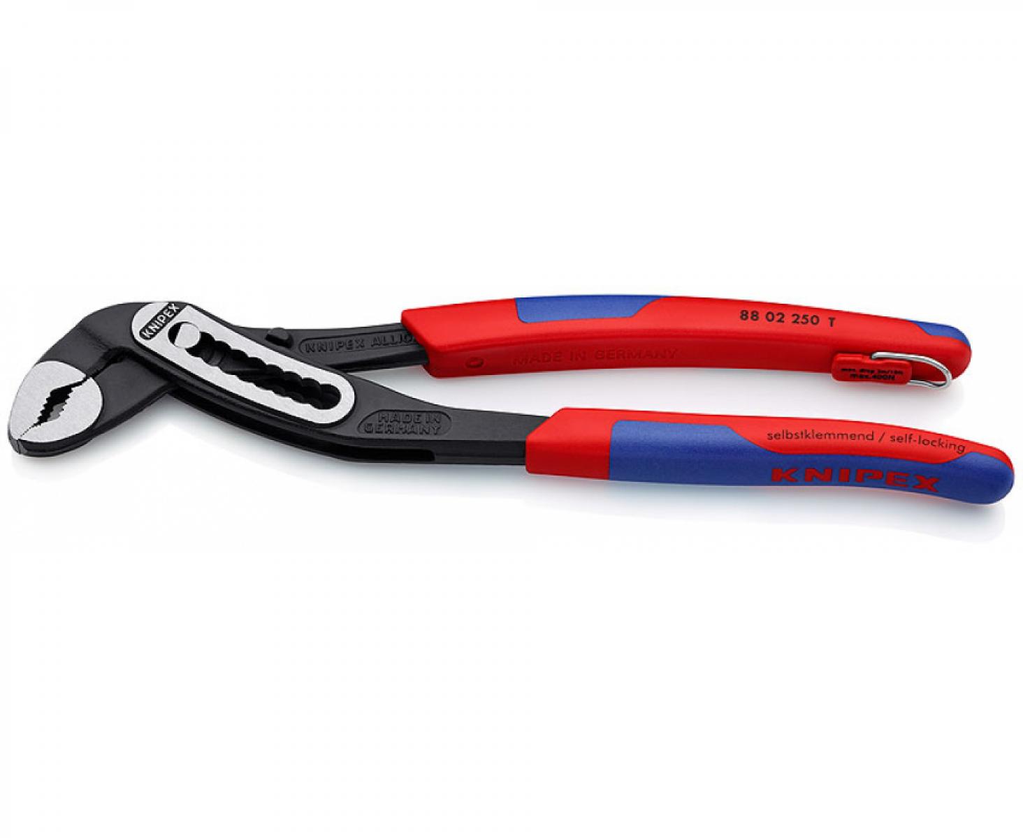 Клещи KNIPEX Alligator KN-8802250T со страховочным креплением