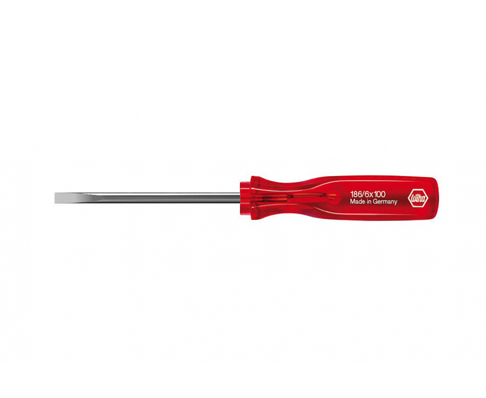 Отвертка Wiha Classic Slotted 186 00213 4 x 150 шлицевая