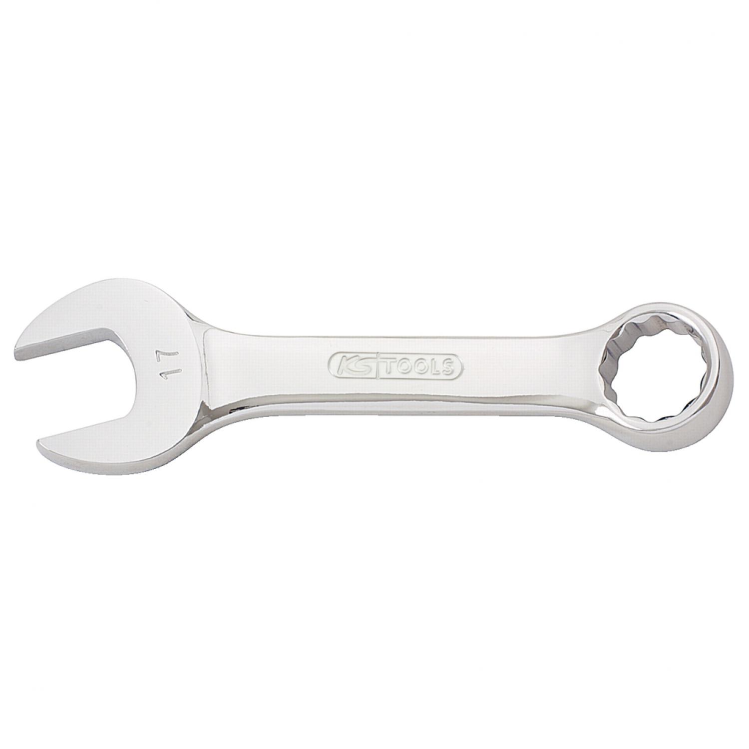 картинка Комбинированный ключ CHROMEplus, короткий, 10 мм подвеска от магазина "Элит-инструмент"