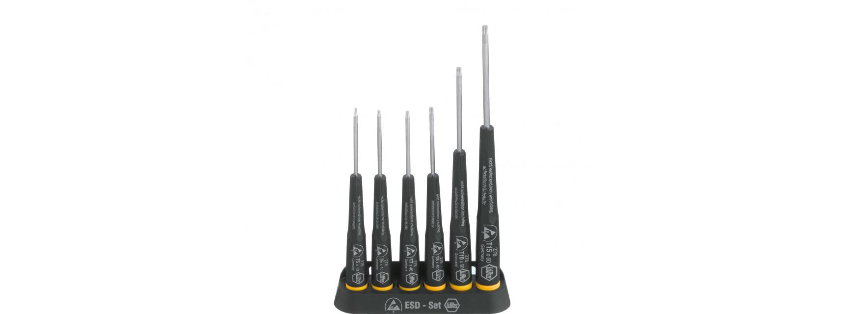 Набор отверток Precision ESD 278 K6 WIHA 26919