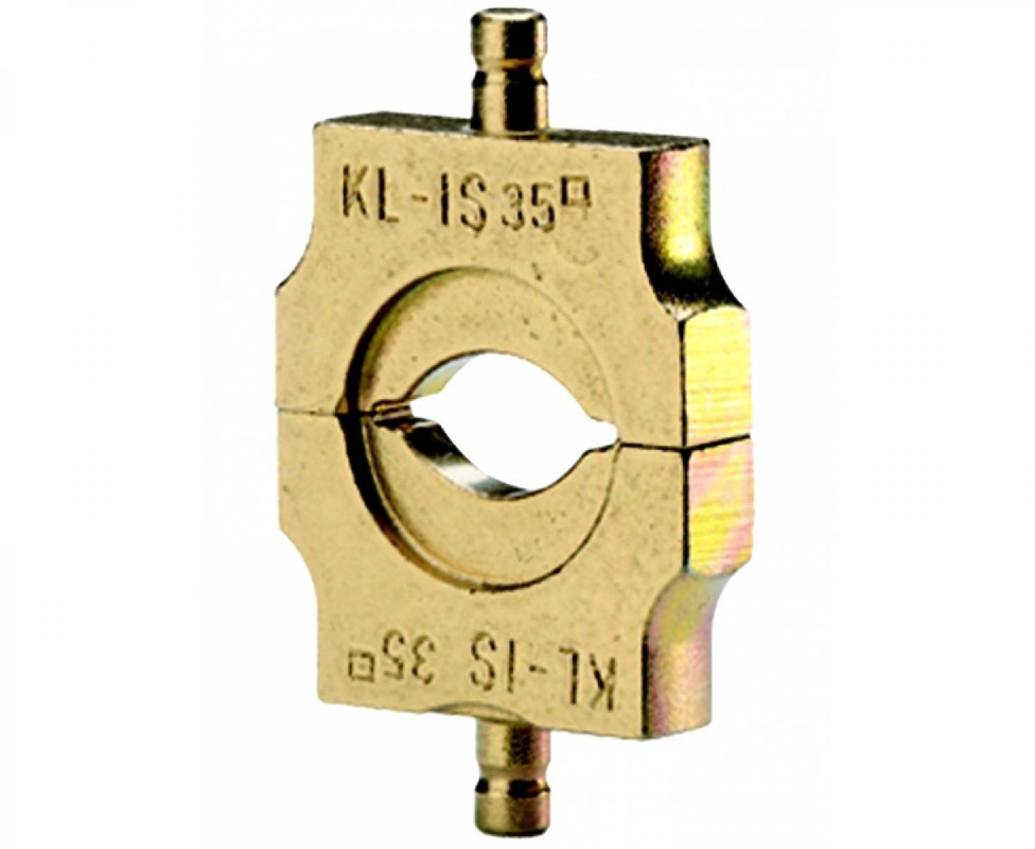картинка Пресс-матрица HIS4 для изолированных трубчатых и штыревых кабельных наконечников 50 мм² Klauke KLKHIS450 от магазина "Элит-инструмент"