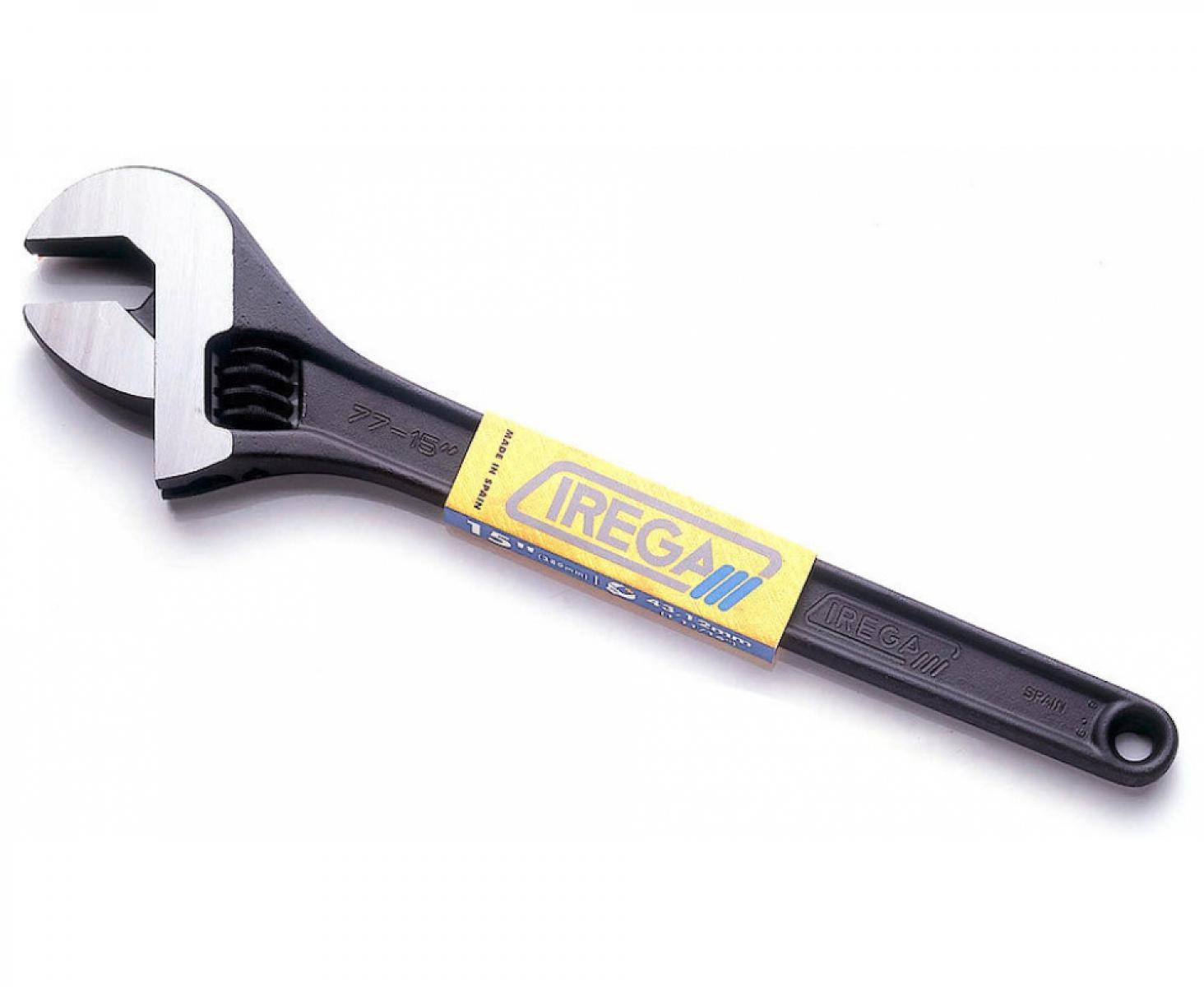 картинка Ключ гаечный разводной фосфатированный с левым вращением 24 мм Irega 77-LT-F/CE-8 от магазина "Элит-инструмент"