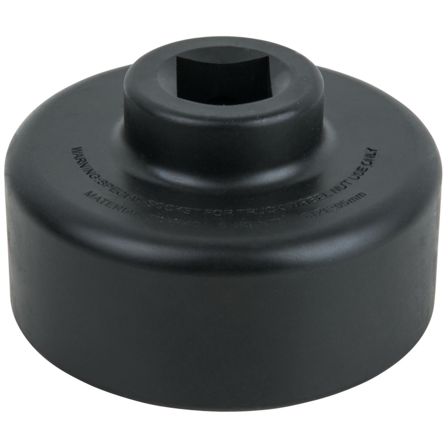 1" Торцевая головка для ступичной гайки, 6-гранный профиль, короткий 95mm