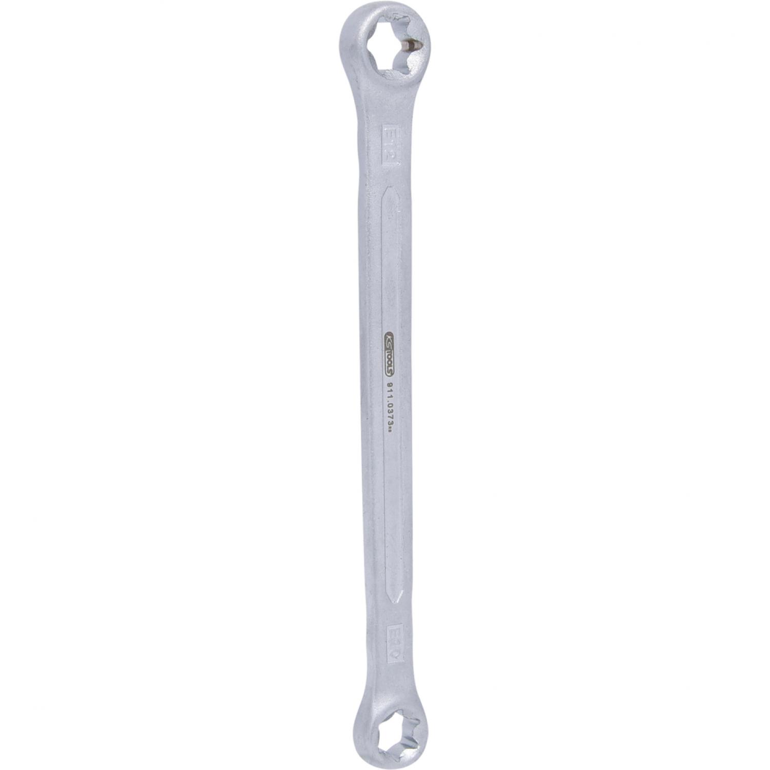 Двусторонний накидной ключ с внешним профилем Torx, Е10хЕ12