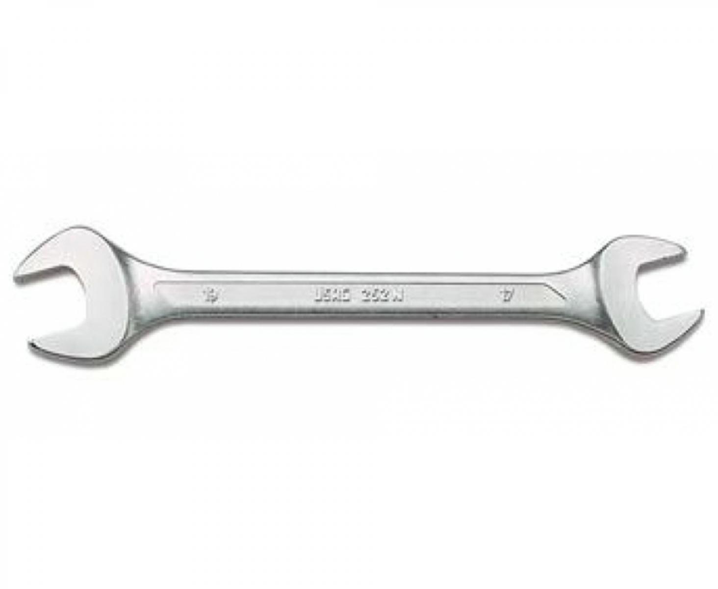 картинка Ключ гаечный рожковый двусторонний 25x28 мм USAG 252 N 252543 от магазина "Элит-инструмент"