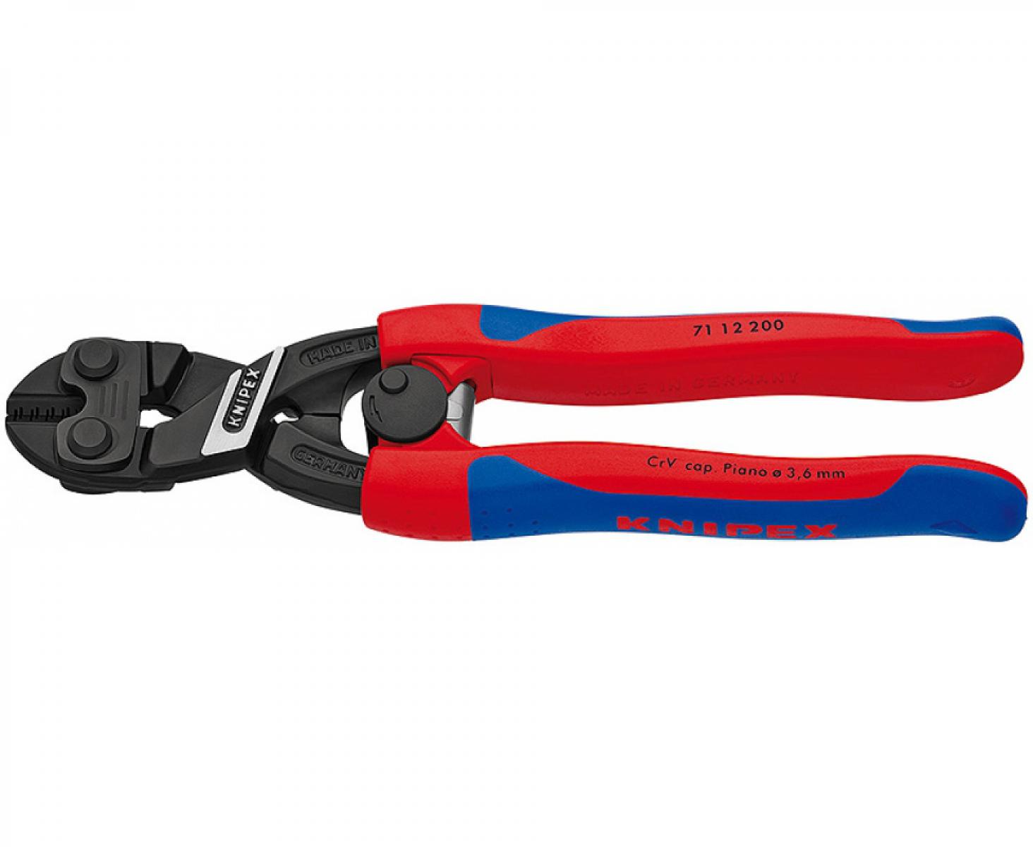 картинка KNIPEX CoBolt компактный болторез KN-7112200SB в блистере от магазина "Элит-инструмент"