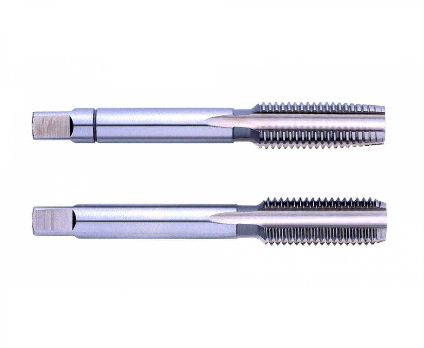 картинка Метчик ручной дюймовый DIN 5157 HSS 1/2" Exact GQ-10212 квадратный хвостовик 12 мм 2 шт. от магазина "Элит-инструмент"