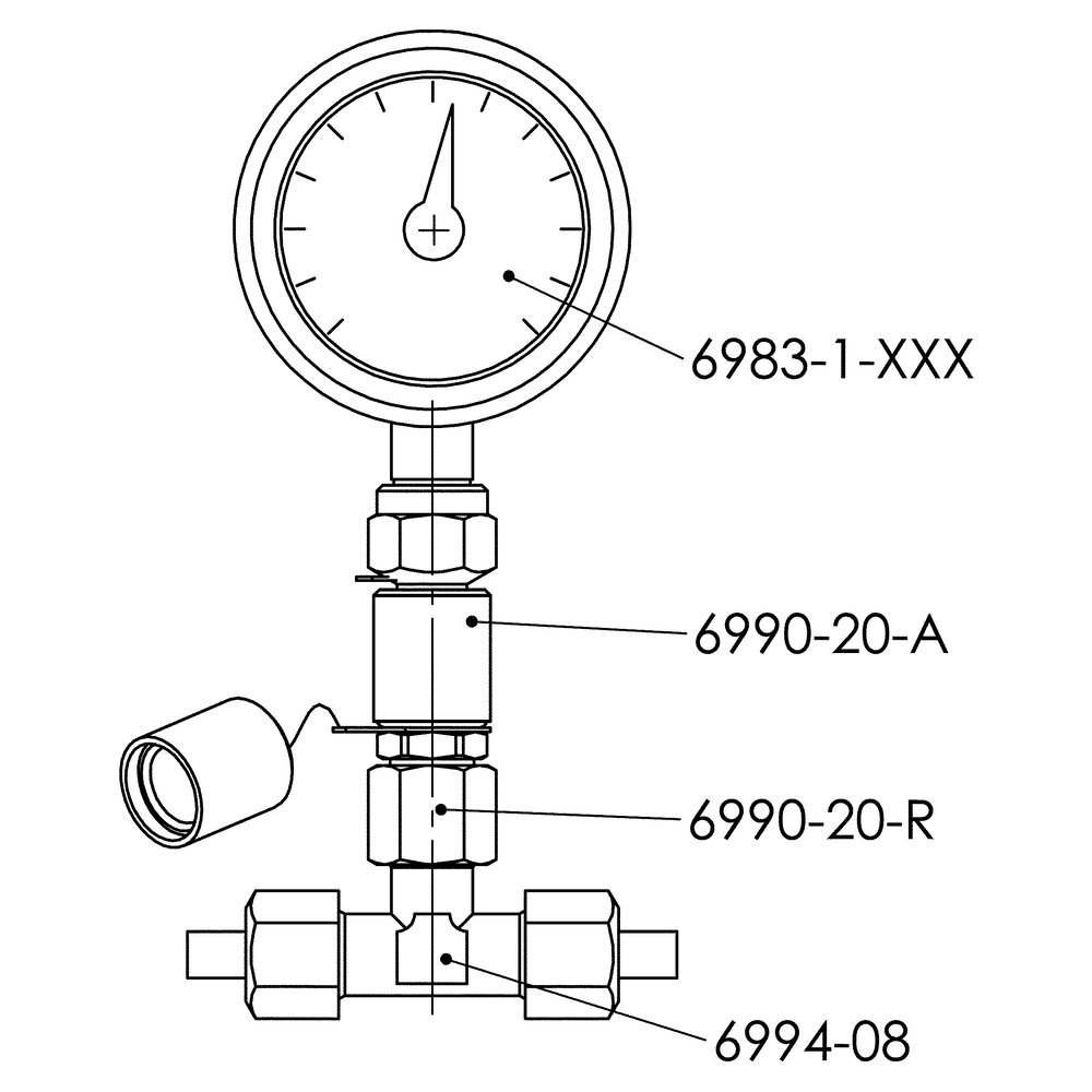 картинка Измерительная муфта АМF 321984 от магазина "Элит-инструмент"