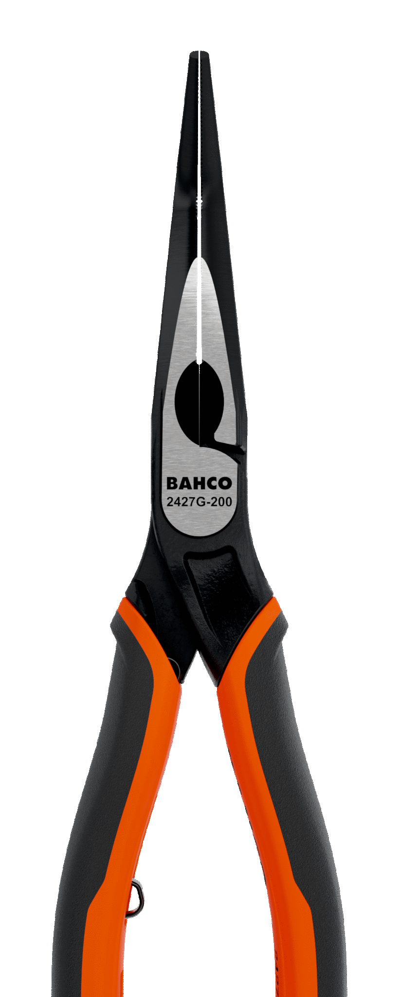 картинка Плоскогубцы ERGO™ с удлиненными изогнутыми губками с двухкомпанентными рукоятками и фосфатным покрытием,45° (200 mm) BAHCO 2427 G-200 от магазина "Элит-инструмент"