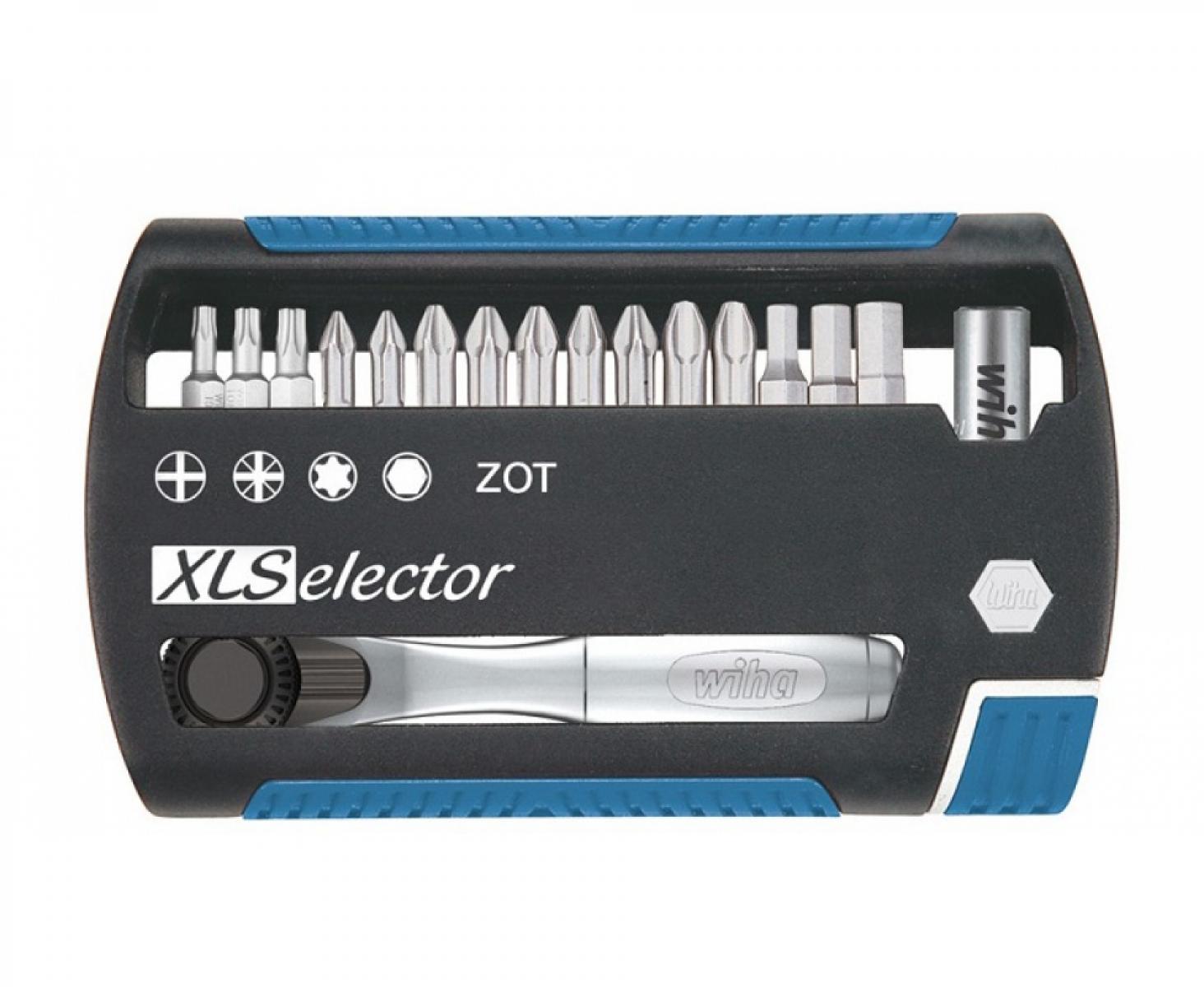 картинка Набор с битами Wiha XLSelector 7948-043 36951, 17 предметов от магазина "Элит-инструмент"