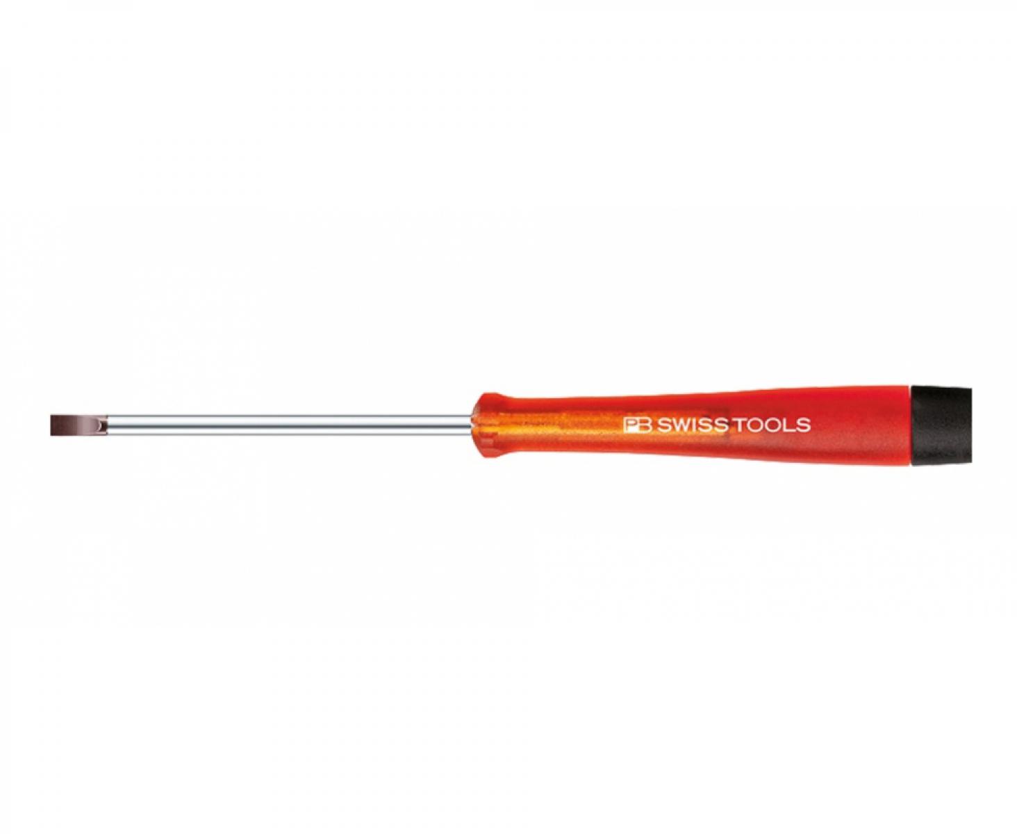 картинка Отвертка шлицевая прецизионная PB Swiss Tools PB 128.1,0-40 0.18 x 1.0 от магазина "Элит-инструмент"