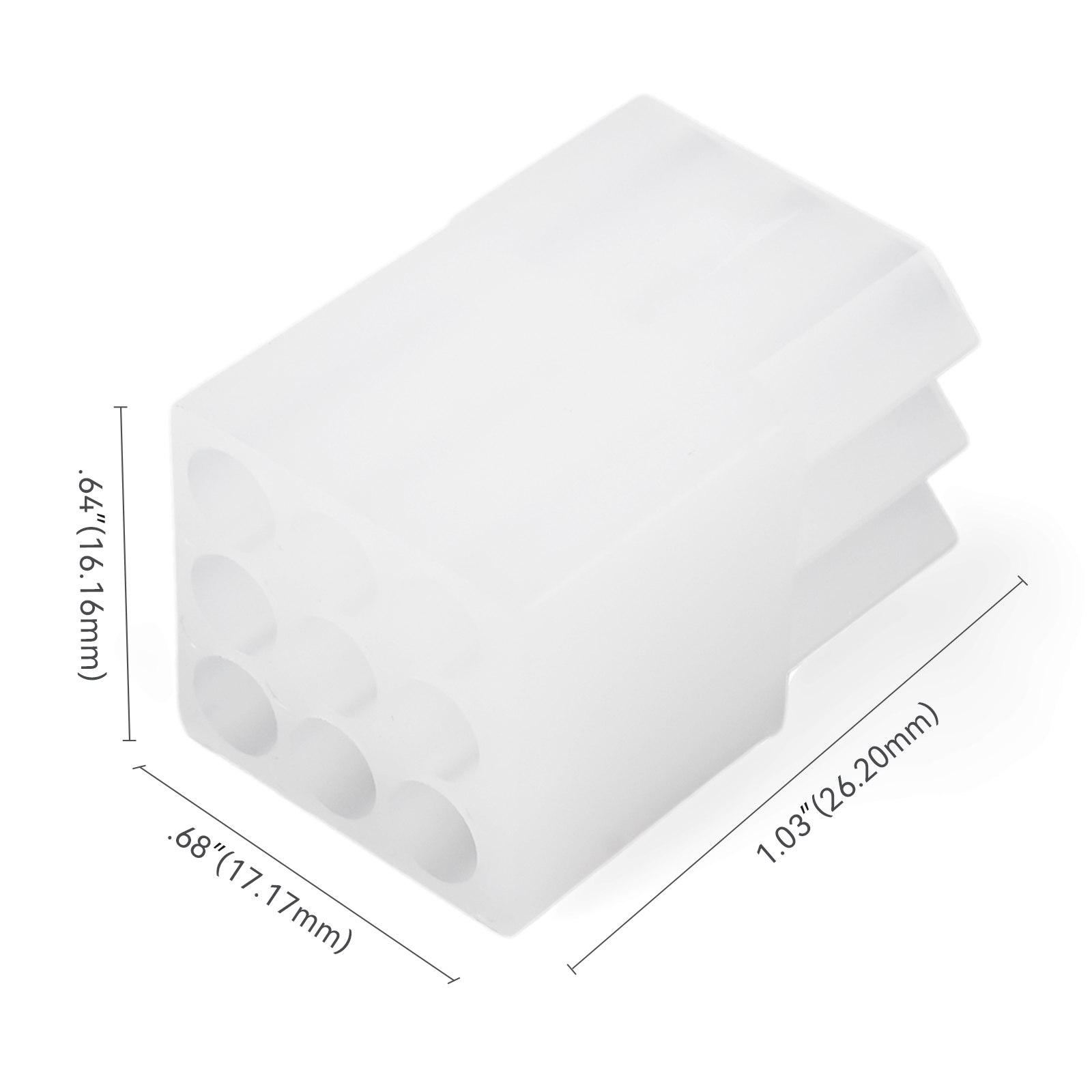 картинка JRready JRN002-HFA-3x03P Разъём от магазина "Элит-инструмент"