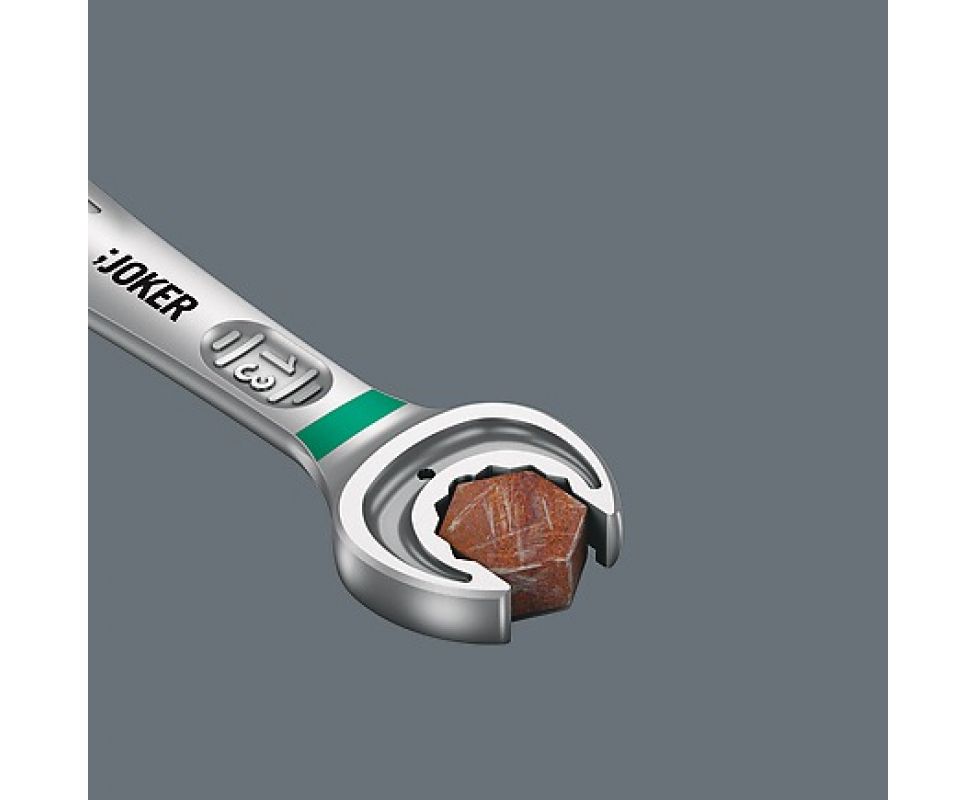 картинка Ключ с кольцевой трещоткой Wera Joker Switch WE-020066 11 х 165 мм комбинированный от магазина "Элит-инструмент"