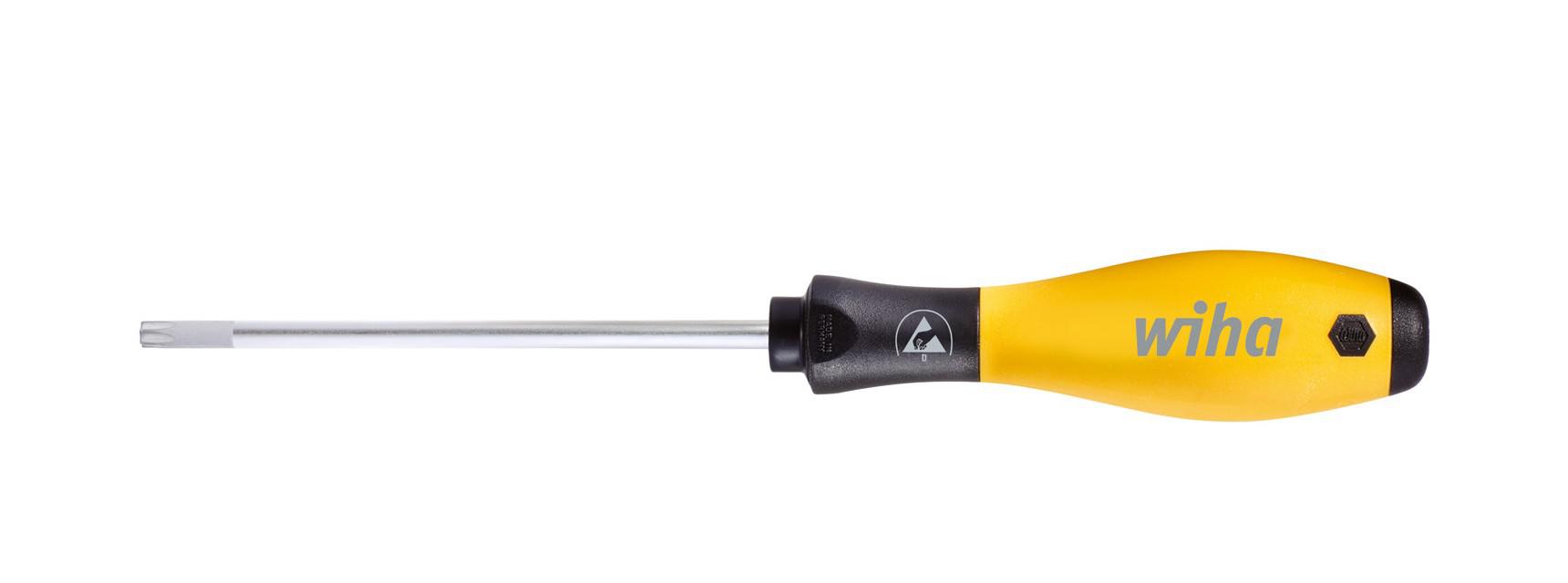 картинка Отвертка TORX® SoftFinish® ESD 362ESD WIHA 31432 от магазина "Элит-инструмент"