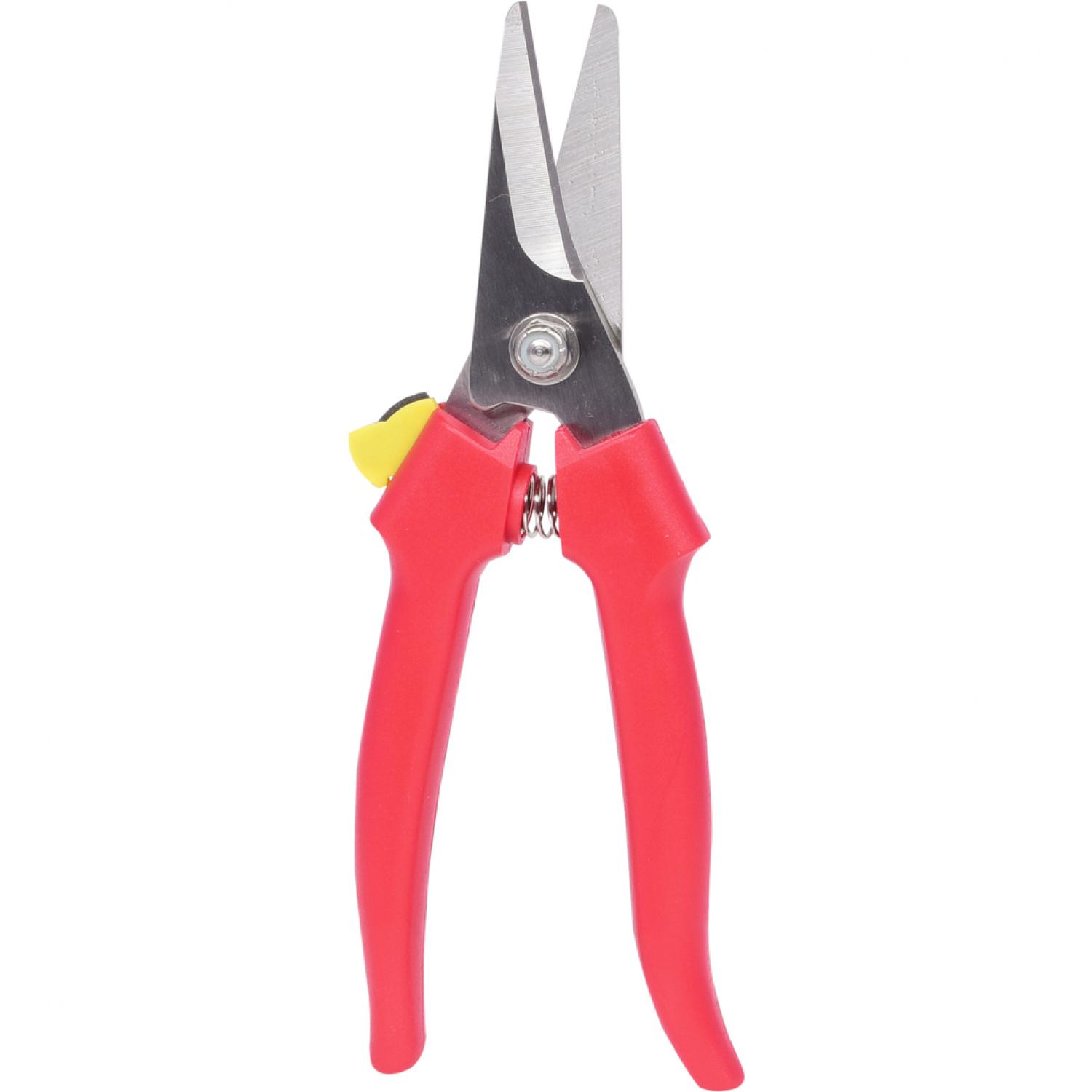 картинка Универсальные ножницы для мастерских, 190 мм, самооткрывающиеся от магазина "Элит-инструмент"