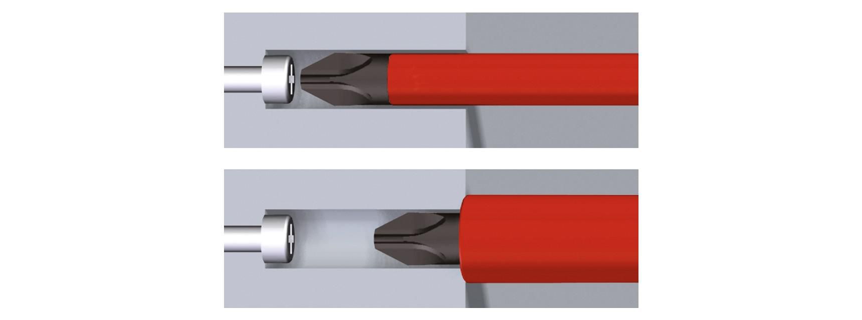 картинка Отвертка шлицевая SoftFinish® electric slimFix 3201 WIHA 35392 от магазина "Элит-инструмент"