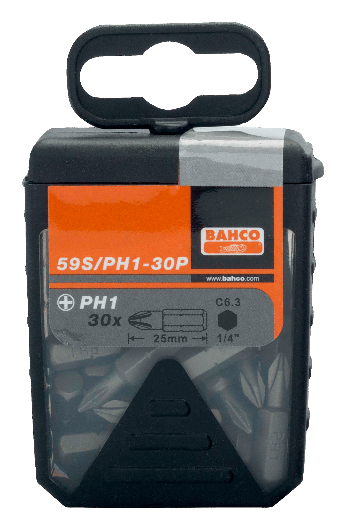 картинка Стандартные биты для отверток Phillips, 25 мм BAHCO 59S/PH1-30P от магазина "Элит-инструмент"