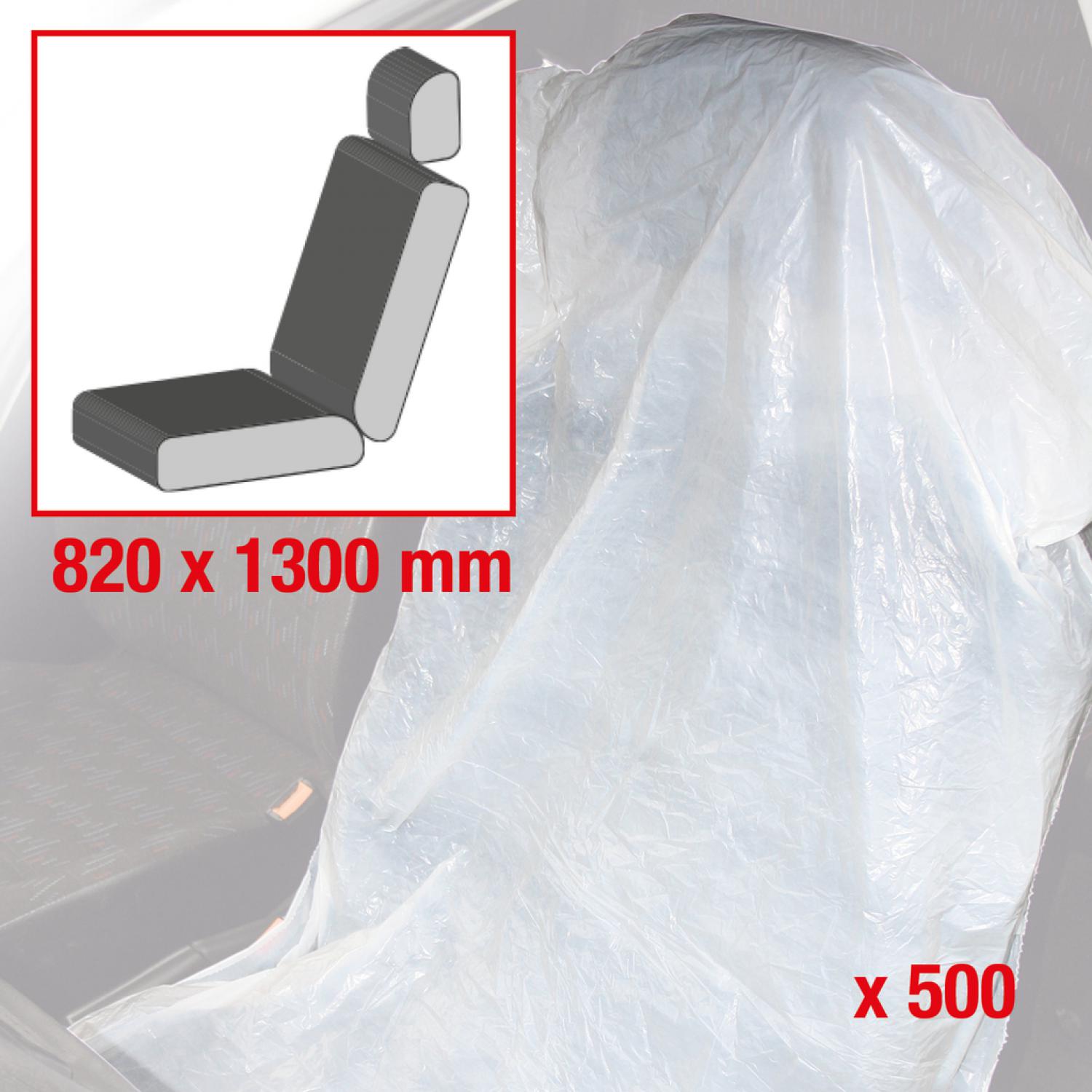 Одноразовый чехол для сидений, белый, 500 шт