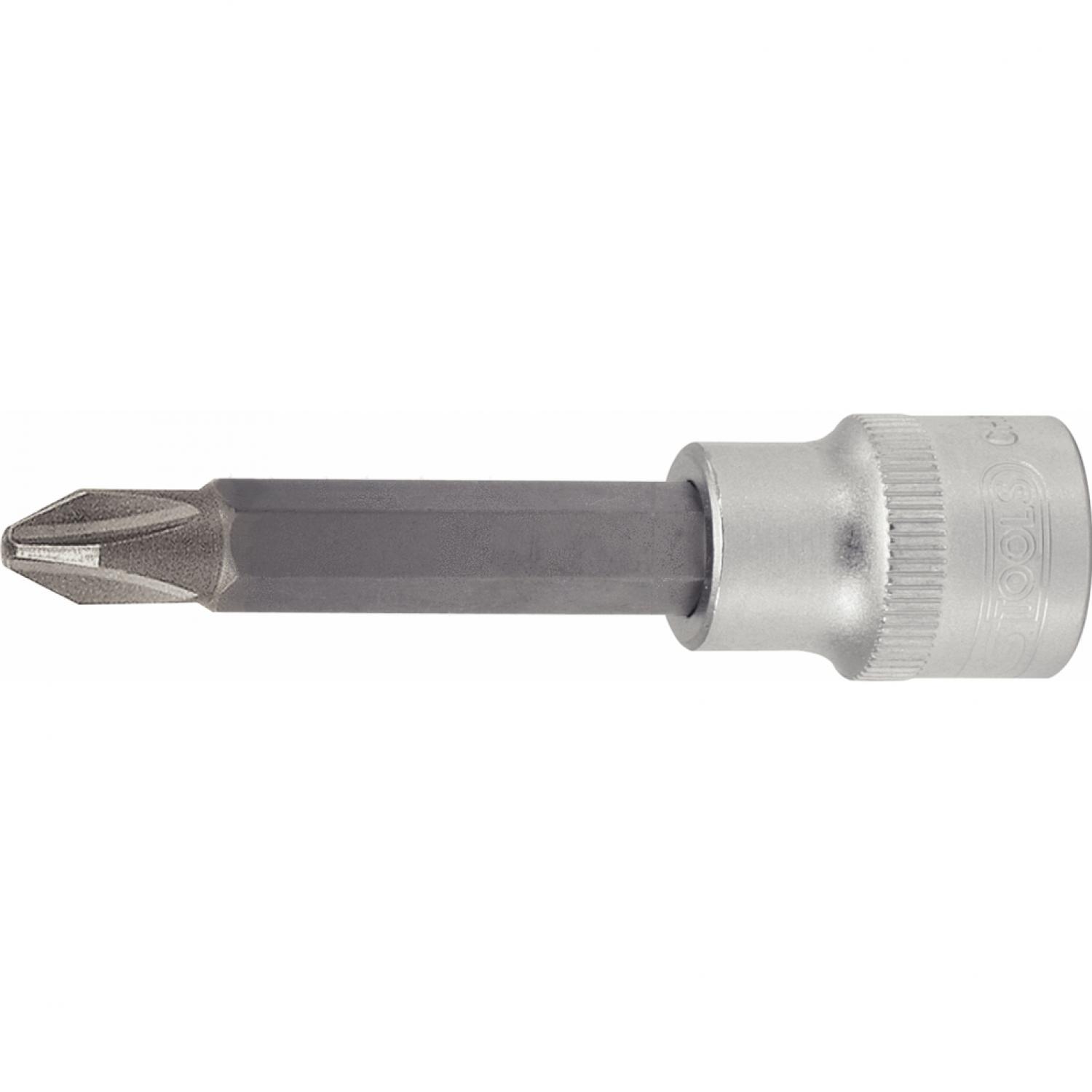 Торцовая головка с битом 1/2'', длинная, PH2