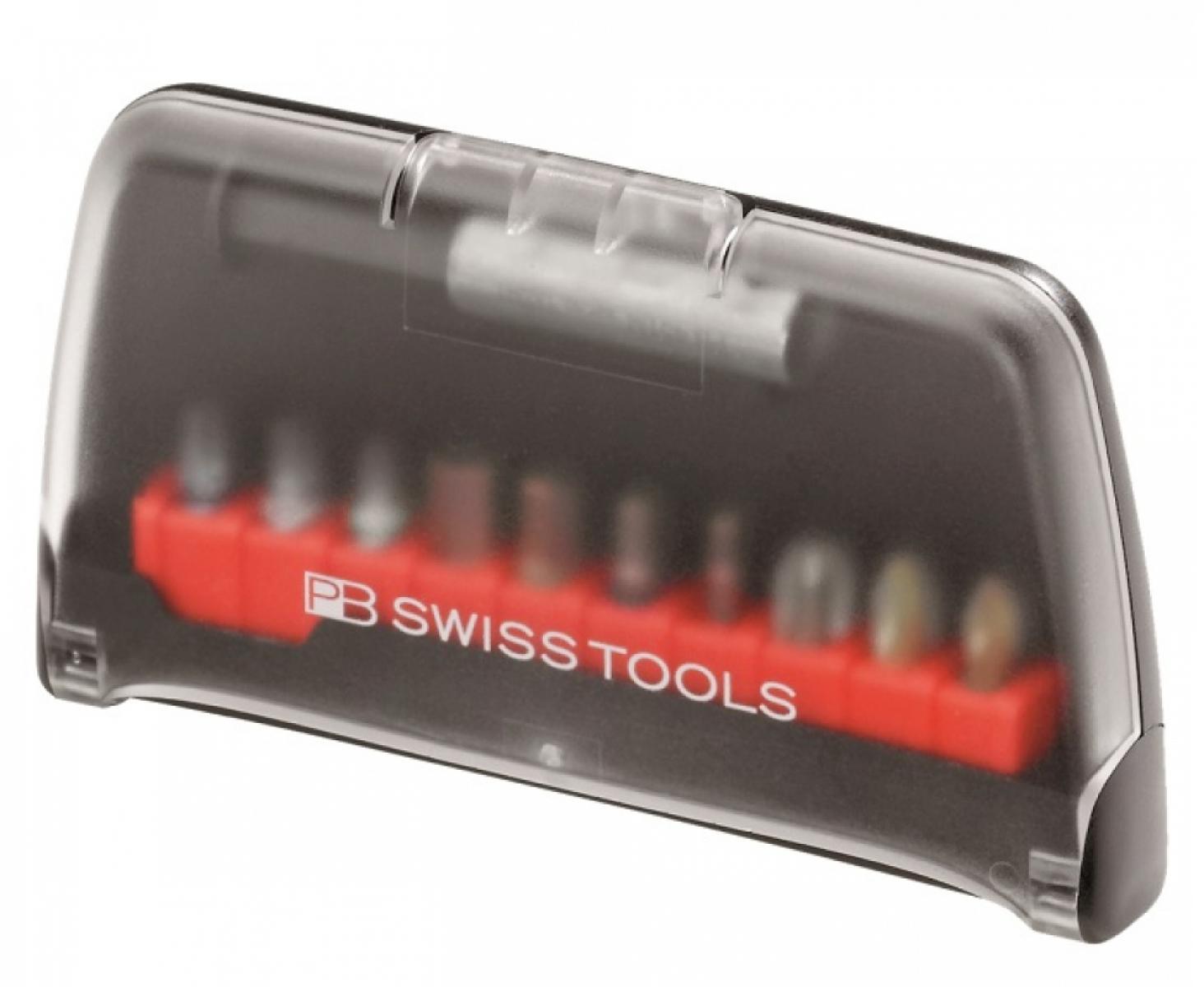 картинка Набор сменных бит PH TX HEX формы C6,3 PB Swiss Tools PB C6.985 10 шт. от магазина "Элит-инструмент"