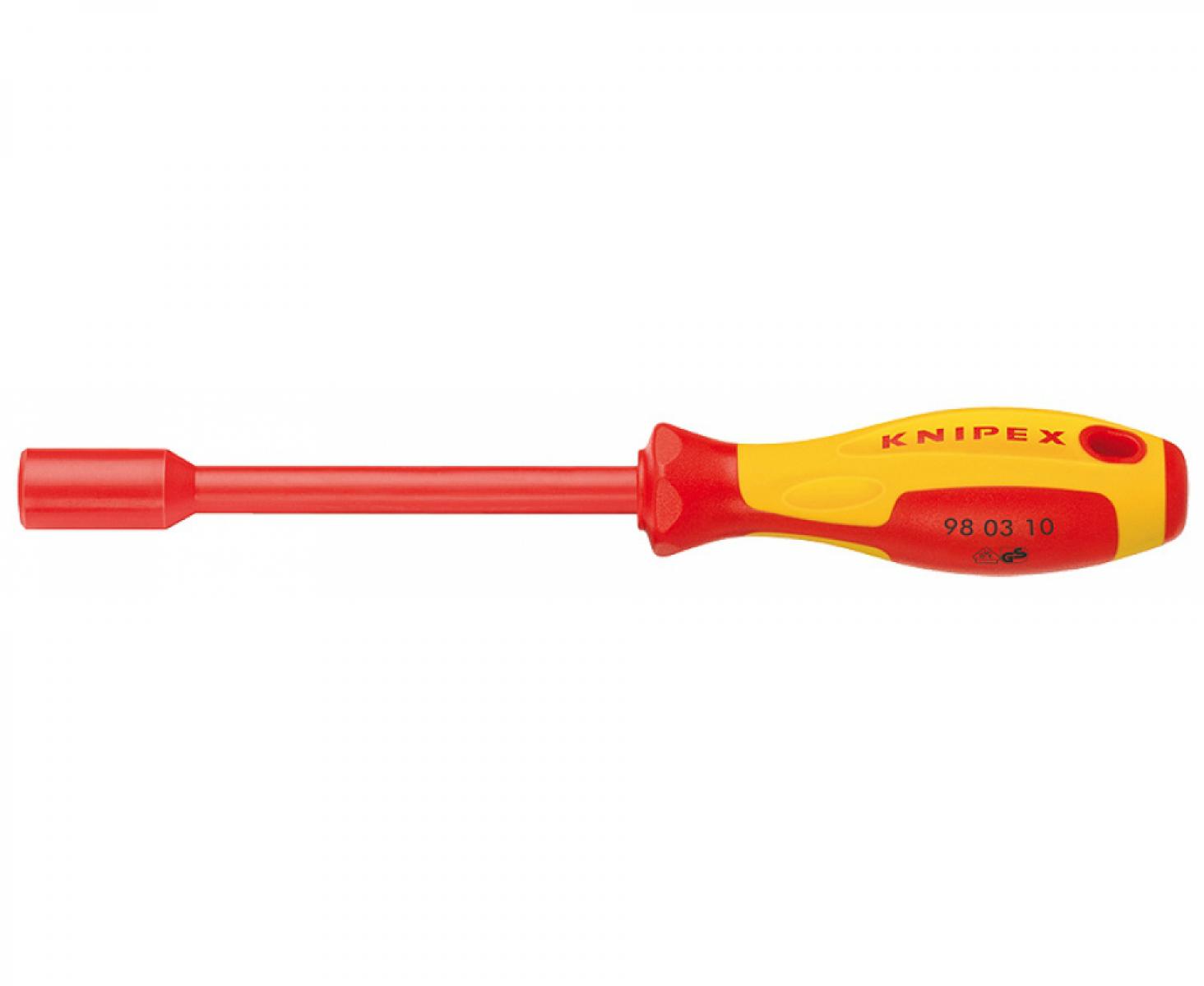 картинка Отвертка-торцовый ключ VDE Knipex KN-980308 от магазина "Элит-инструмент"