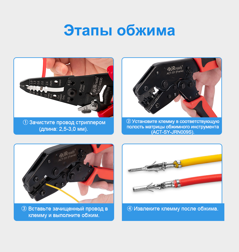 картинка JRready JRN009-TPM Клемма от магазина "Элит-инструмент"