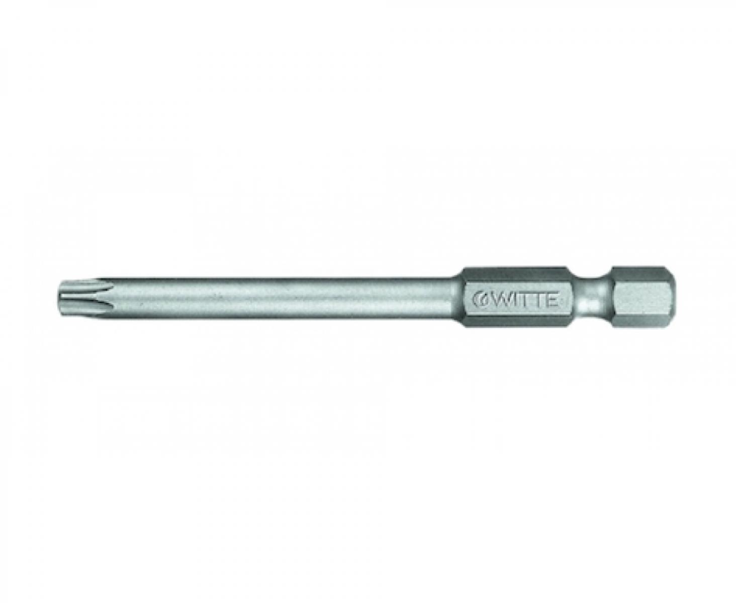 картинка Бита Witte INDUSTRIE TORX 29672 T15 х 70 мм для держателя E6,3 от магазина "Элит-инструмент"