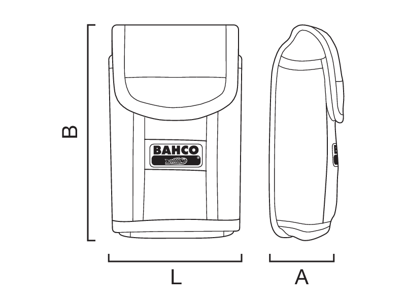 картинка Вертикальный держатель мобильного телефона BAHCO 4750-VMPH-1 от магазина "Элит-инструмент"