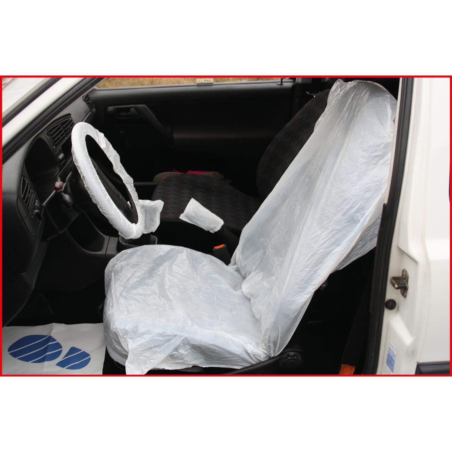 картинка Комплект чехлов для салона 5 в 1, для легковых автомобилей, 100 шт в упаковке от магазина "Элит-инструмент"