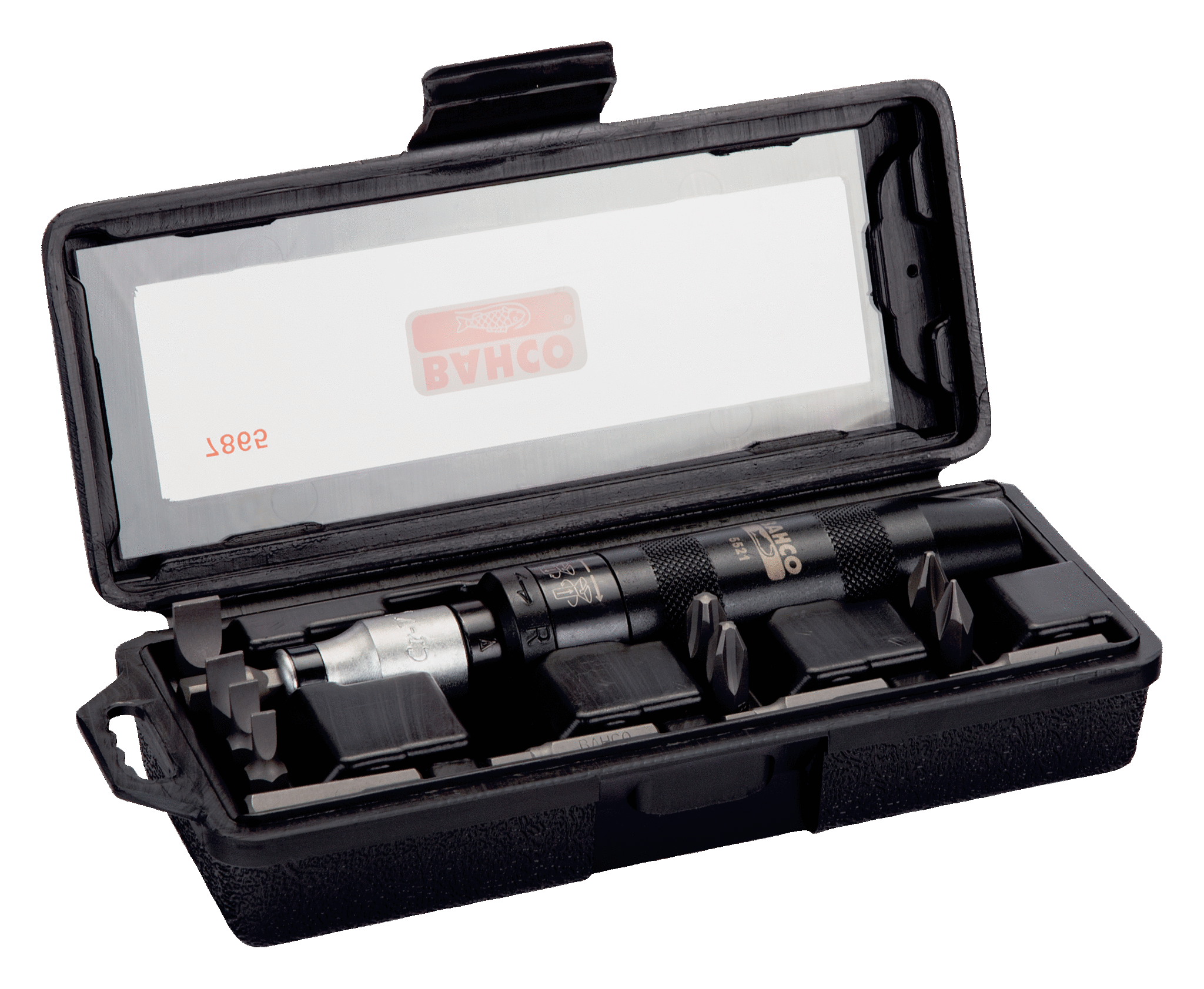 Набор из 15 предметов для ударного шуруповерта с квадратным хвостовиком размером 1/2 дюйма BAHCO 7865