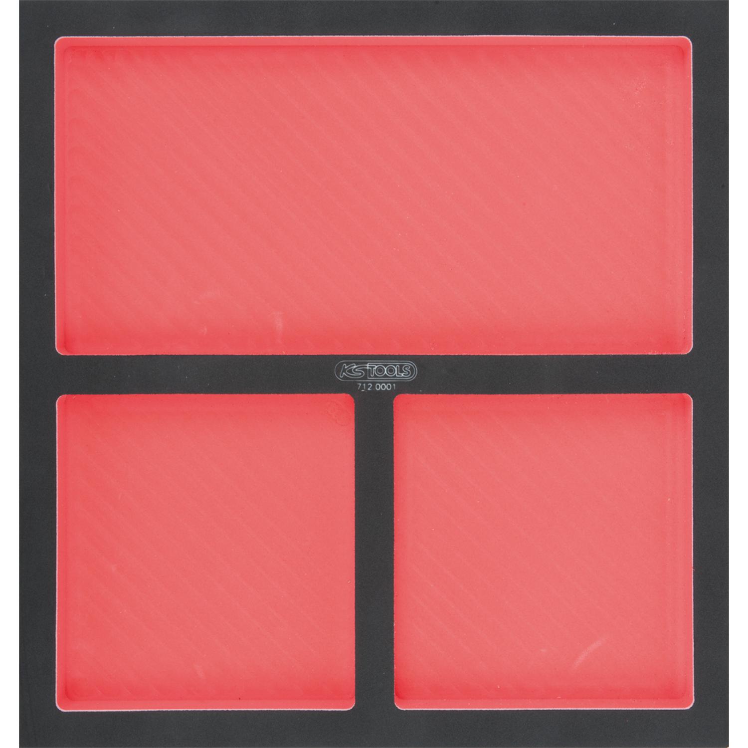 Органайзер SCS, пустой, 2/3 инструментального ящика