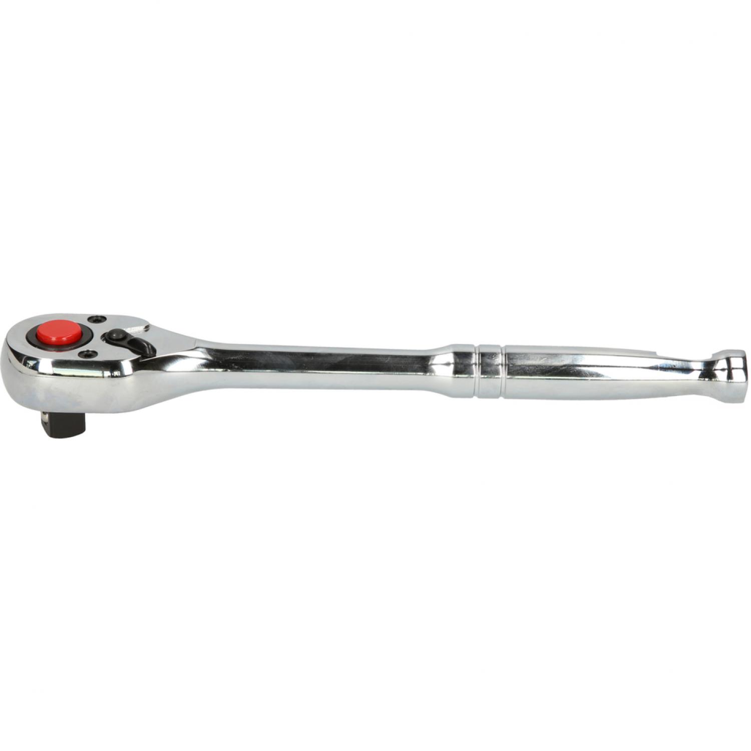картинка Переключающийся ключ с трещоткой CHROMEplus 1/2", 72 зубца, металлическая рукоятка от магазина "Элит-инструмент"