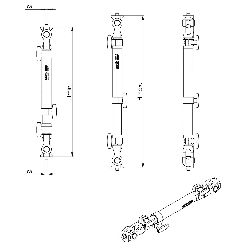 картинка Стабилизатор обрабатываемой детали АМF 570518 от магазина "Элит-инструмент"