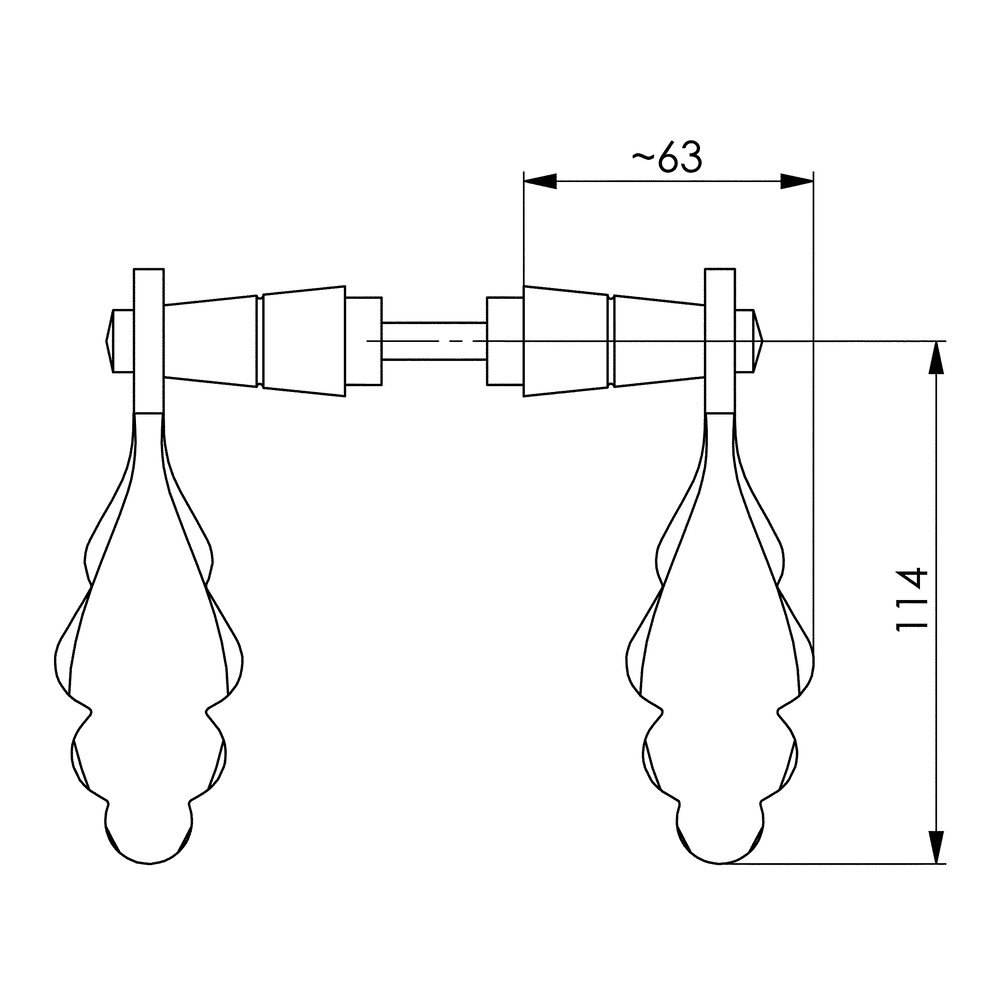 картинка Рукоятки рычагов АМF 15412 от магазина "Элит-инструмент"
