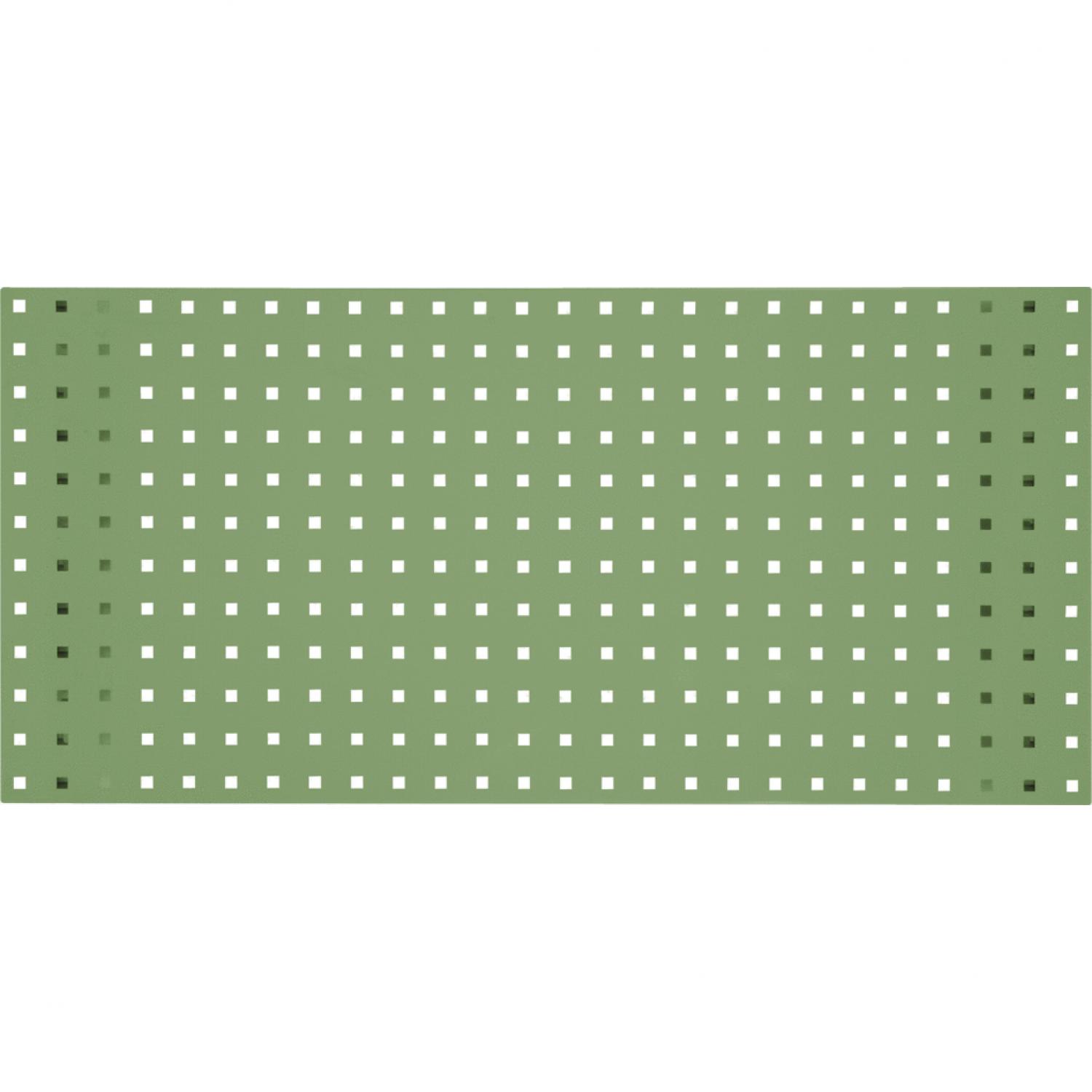 Перфорированная плита, бледно-зеленая, 500x450 мм