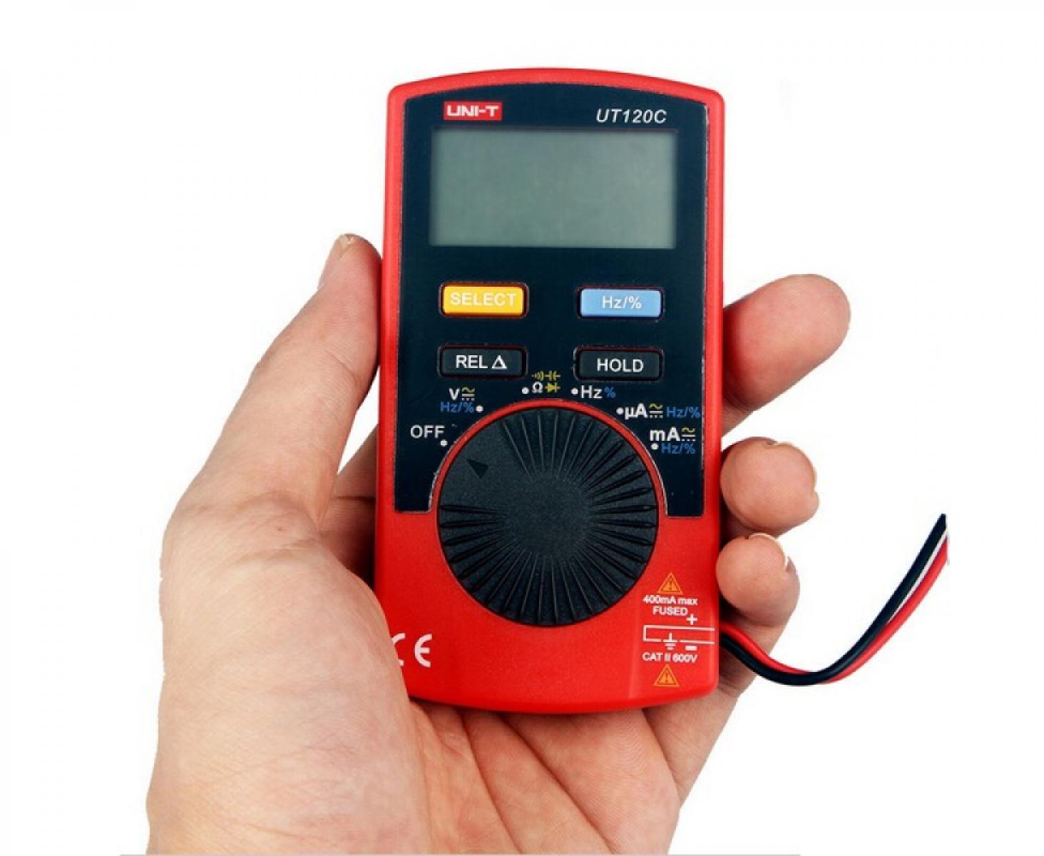 картинка Мультиметр цифровой карманный UNI-T UT120C от магазина "Элит-инструмент"
