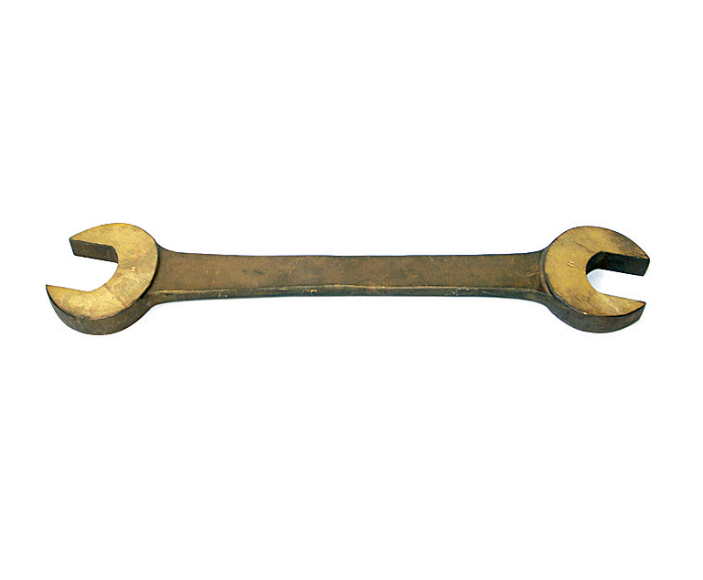 картинка Ключ рожковый искробезопасный 21x23 мм, серия 001 MetalMinotti 001-2123 от магазина "Элит-инструмент"