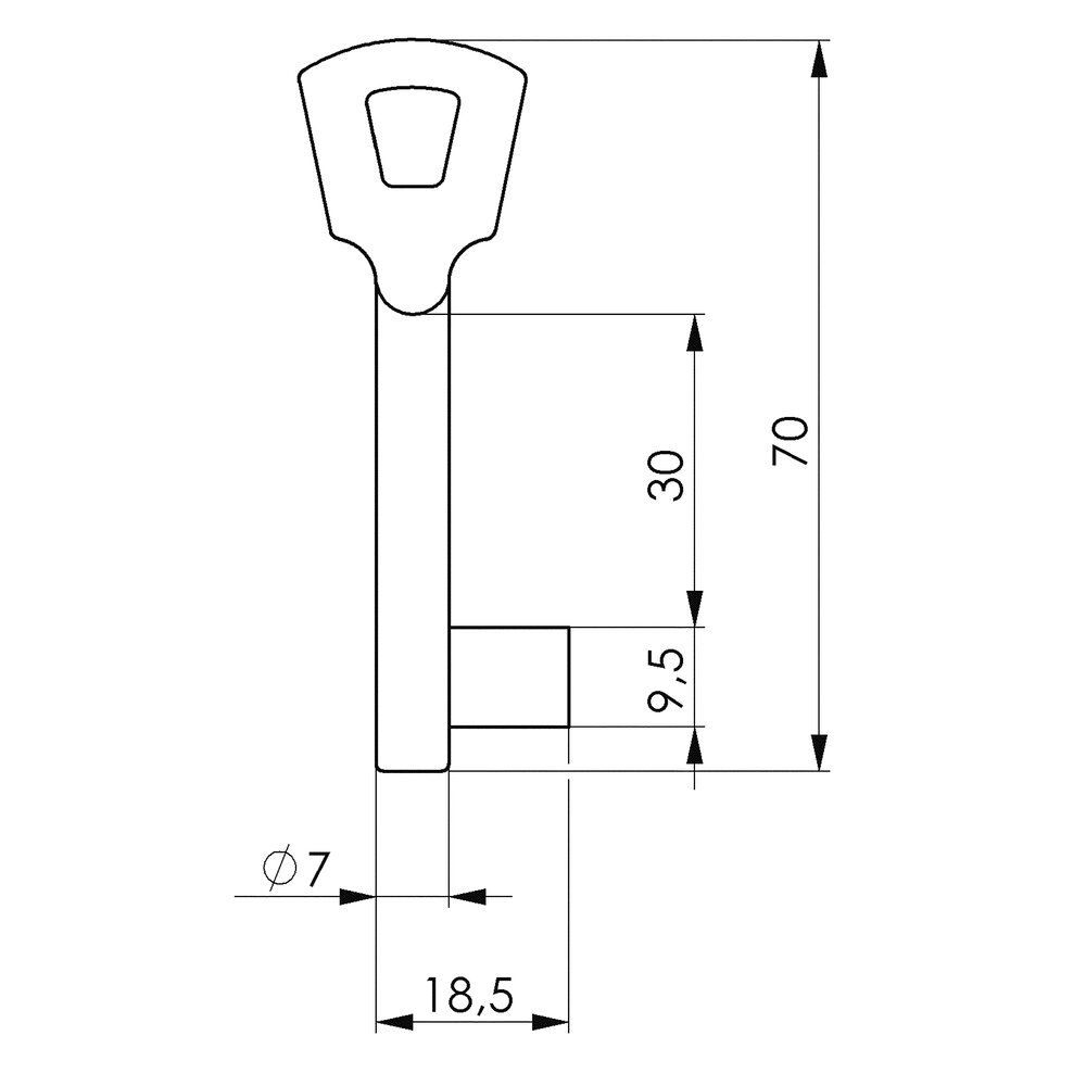 картинка Бит-ключ АМF 315325 от магазина "Элит-инструмент"